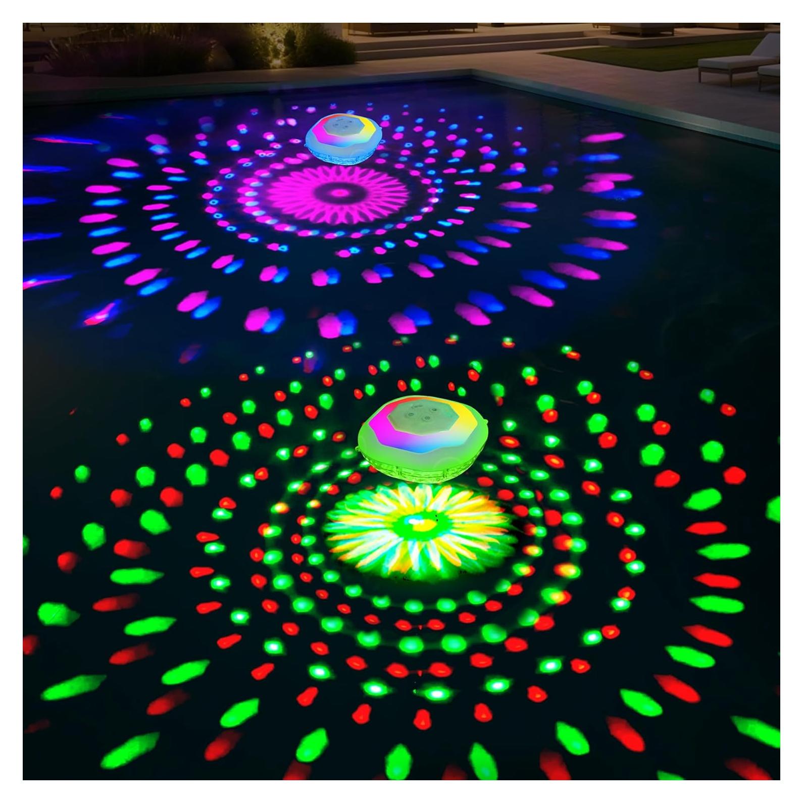 Luces Flotantes para Piscina Niceput V1601L IP68 9000mAh