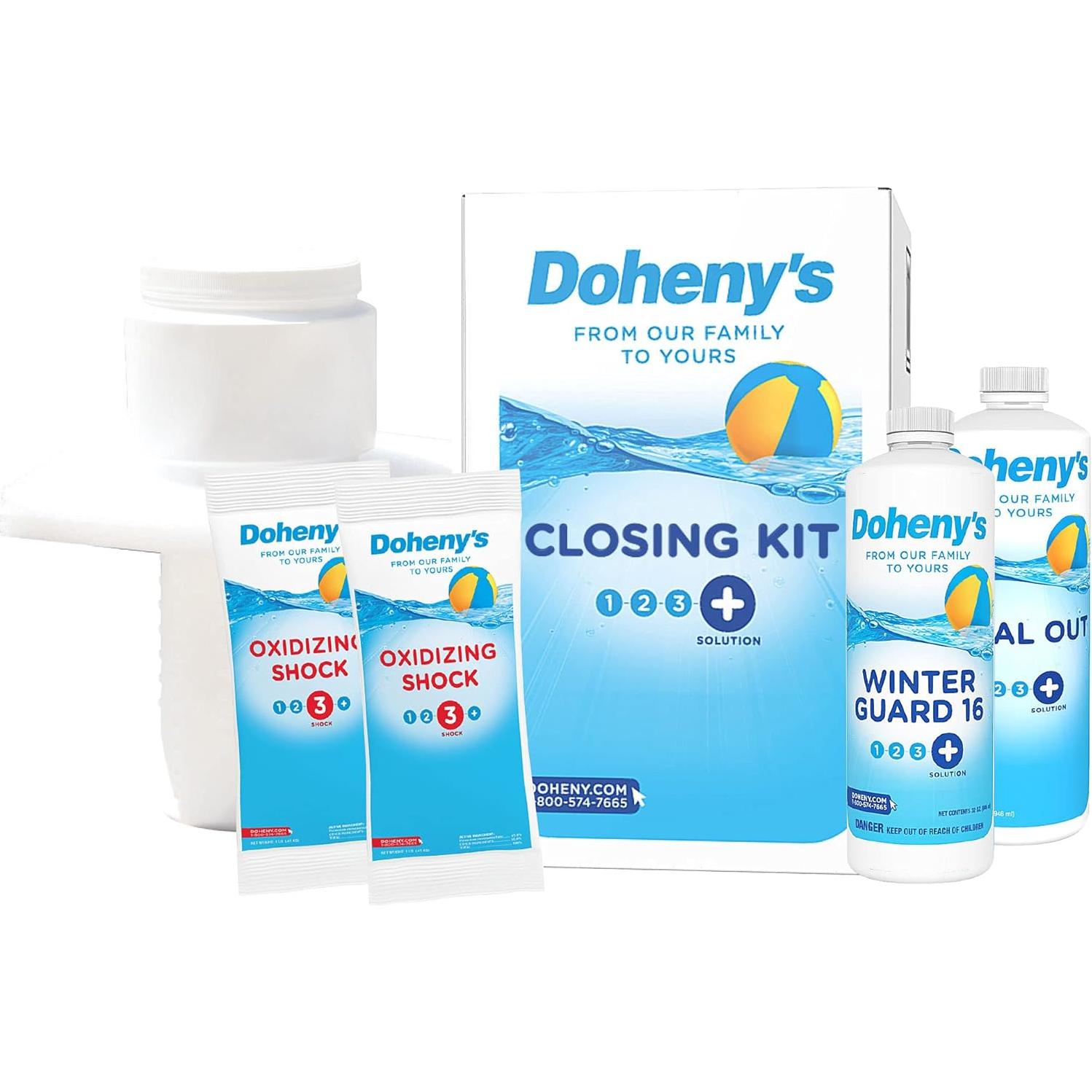 Kit de Cierre de Piscina Doheny para 15,000 Galones