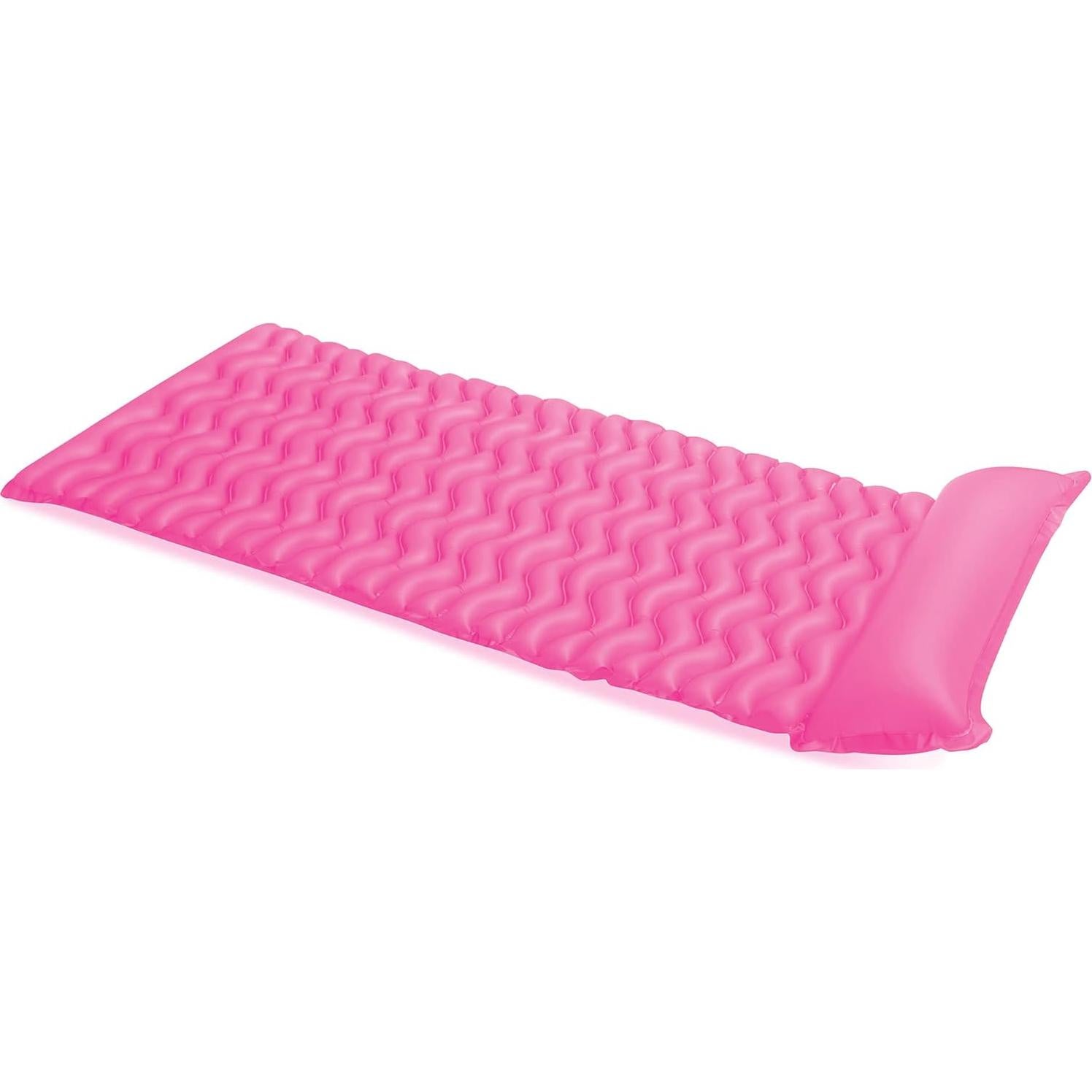 Sillón Flotante Inflable Intex Tote 'N Float Wave 228.6x86.4cm