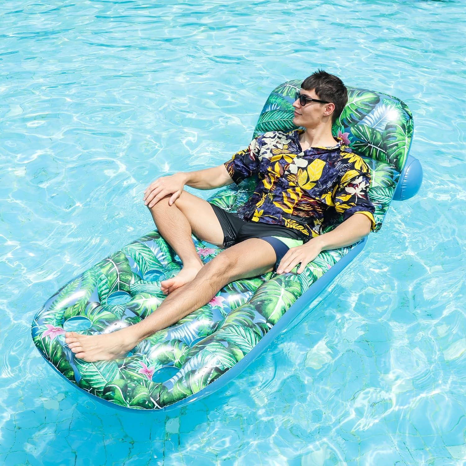 Flotadores de Piscina Inflables FindUWill - Paquete de 2 Adultos