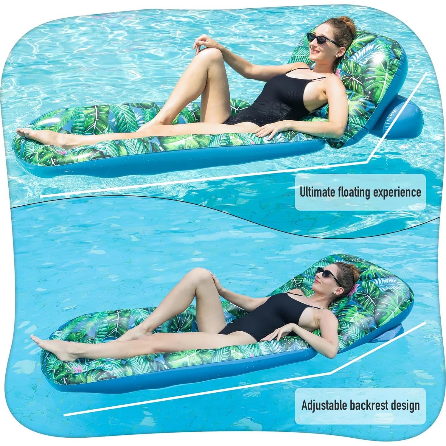 Flotadores de Piscina Inflables FindUWill - Paquete de 2 Adultos