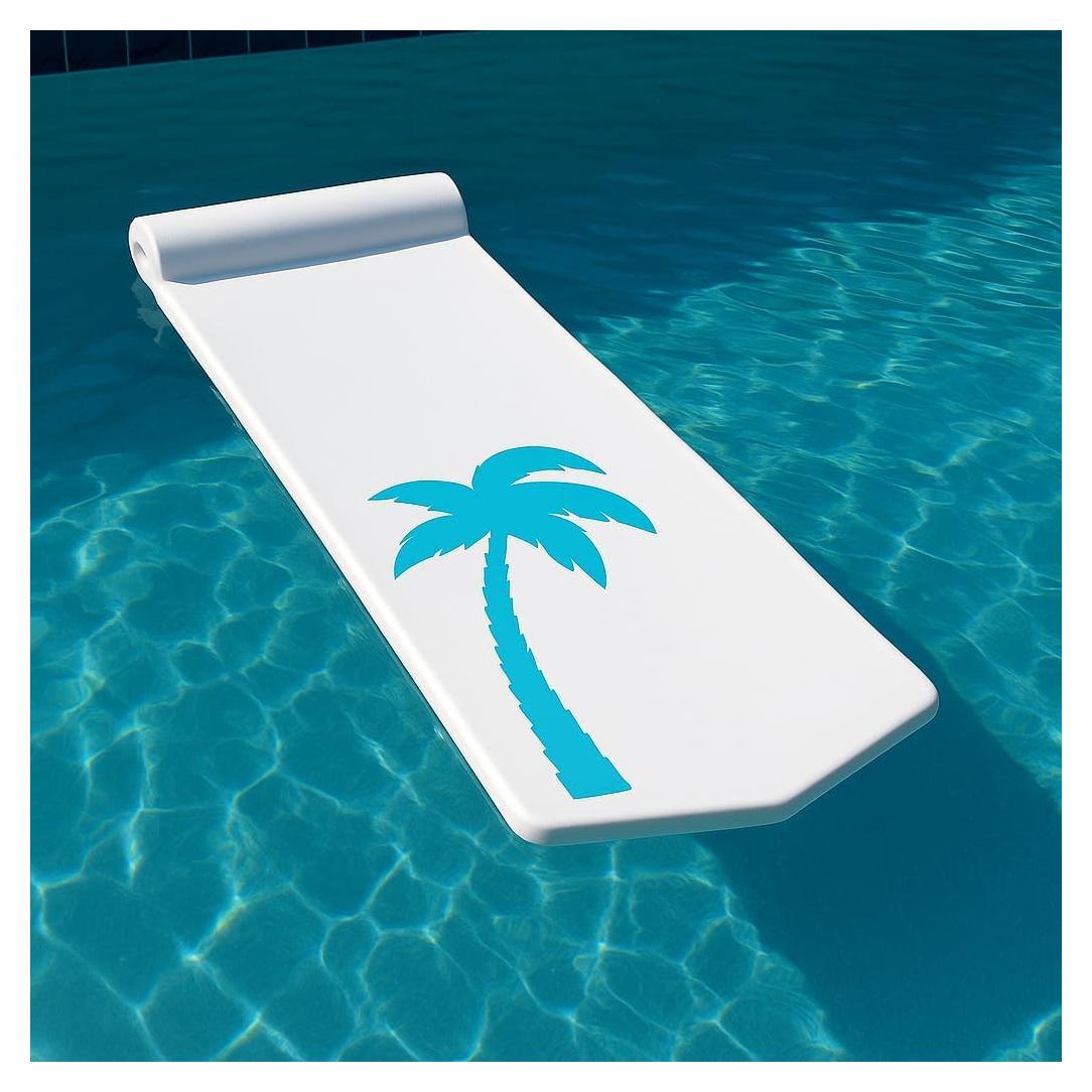 Flotador de piscina California Sun con almohada y vinilo 178x64cm