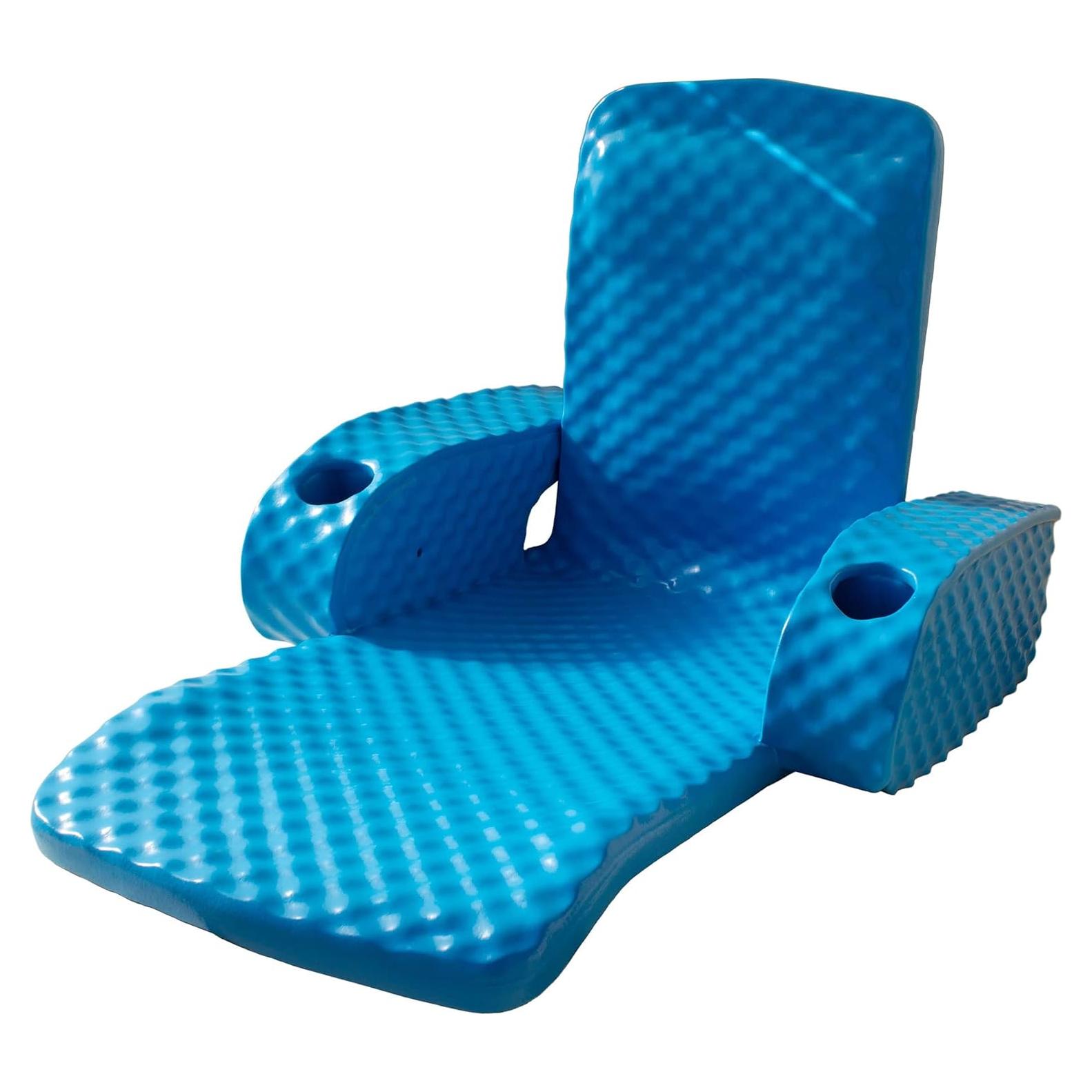 Silla Flotante Plegable TRC Recreación Baja II Azul 92.7x80 cm