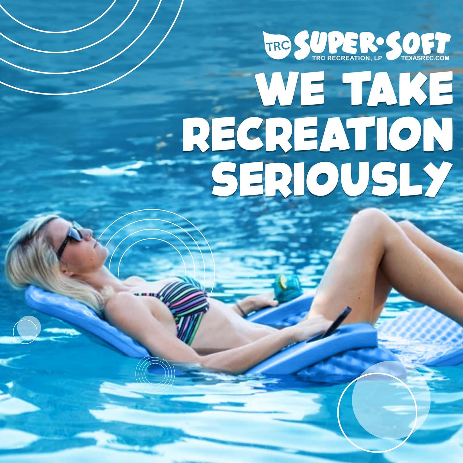 Silla Flotante Plegable TRC Recreación Baja II Azul 92.7x80 cm