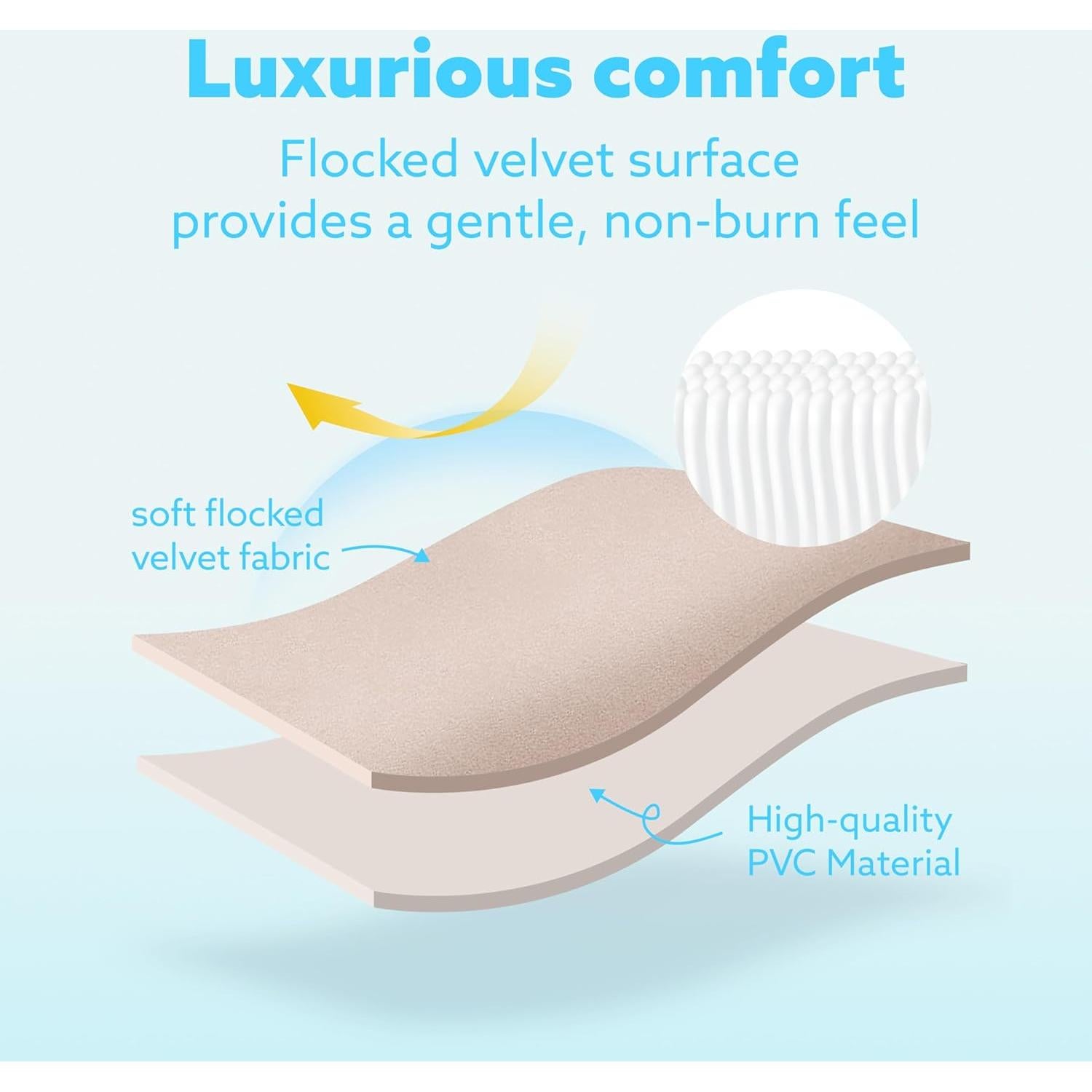 Flotador Inflable Sloosh Champagne 182.88x165.1 cm Adultos