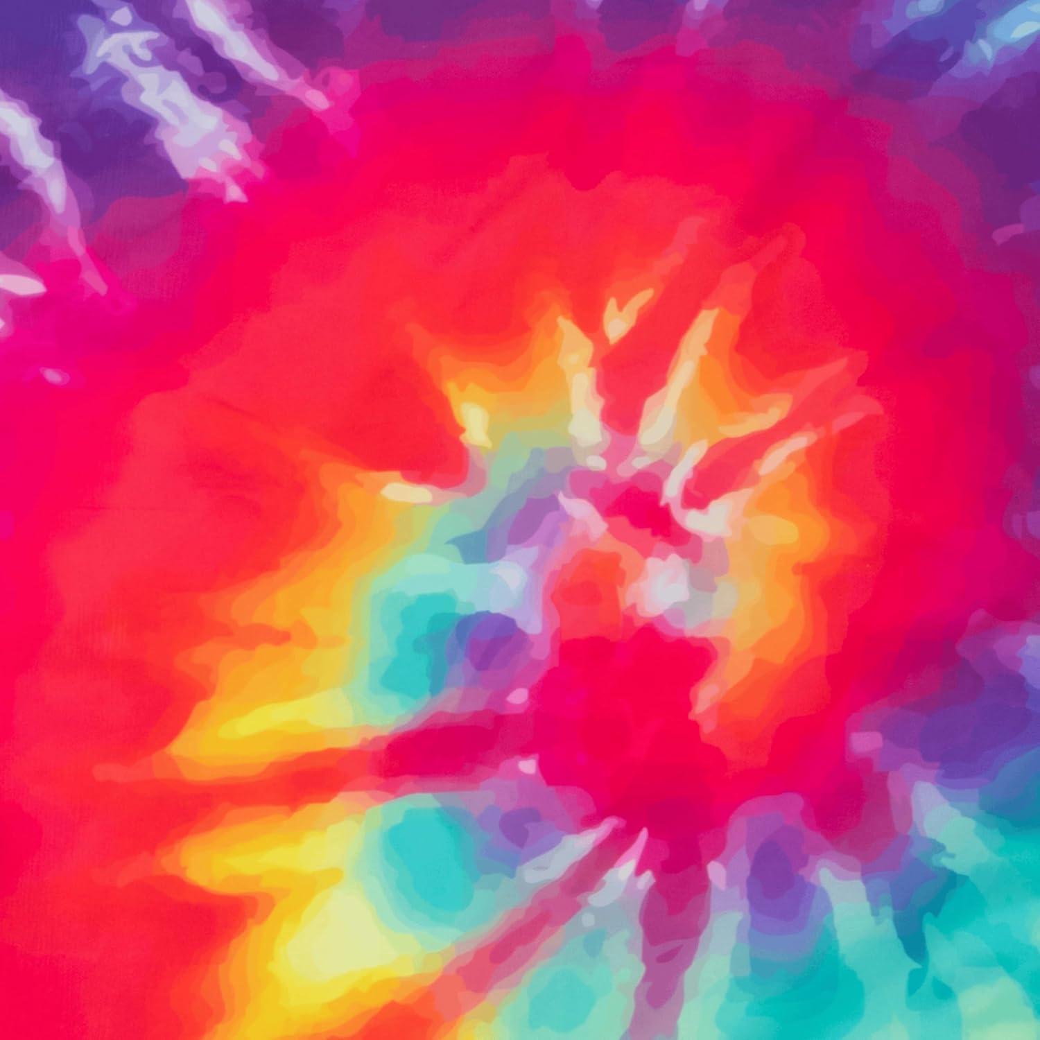 Flotador Inflable Freetime Fun Feelin' Groovy Tie-Dye 177.8x101.6cm