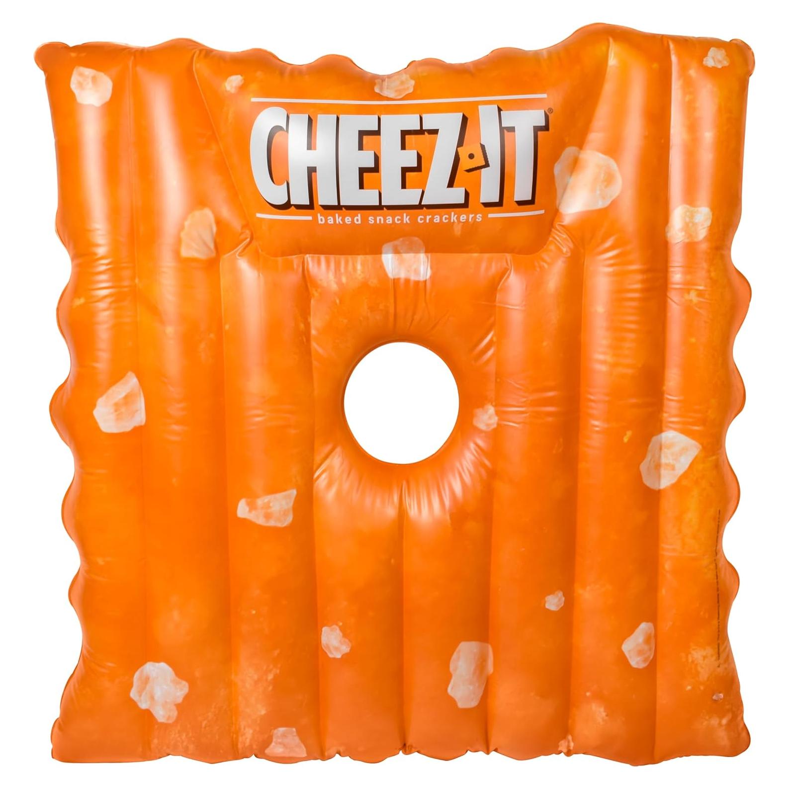 Flotador Inflable Extra Grande Cheez-It 1.37m Naranja
