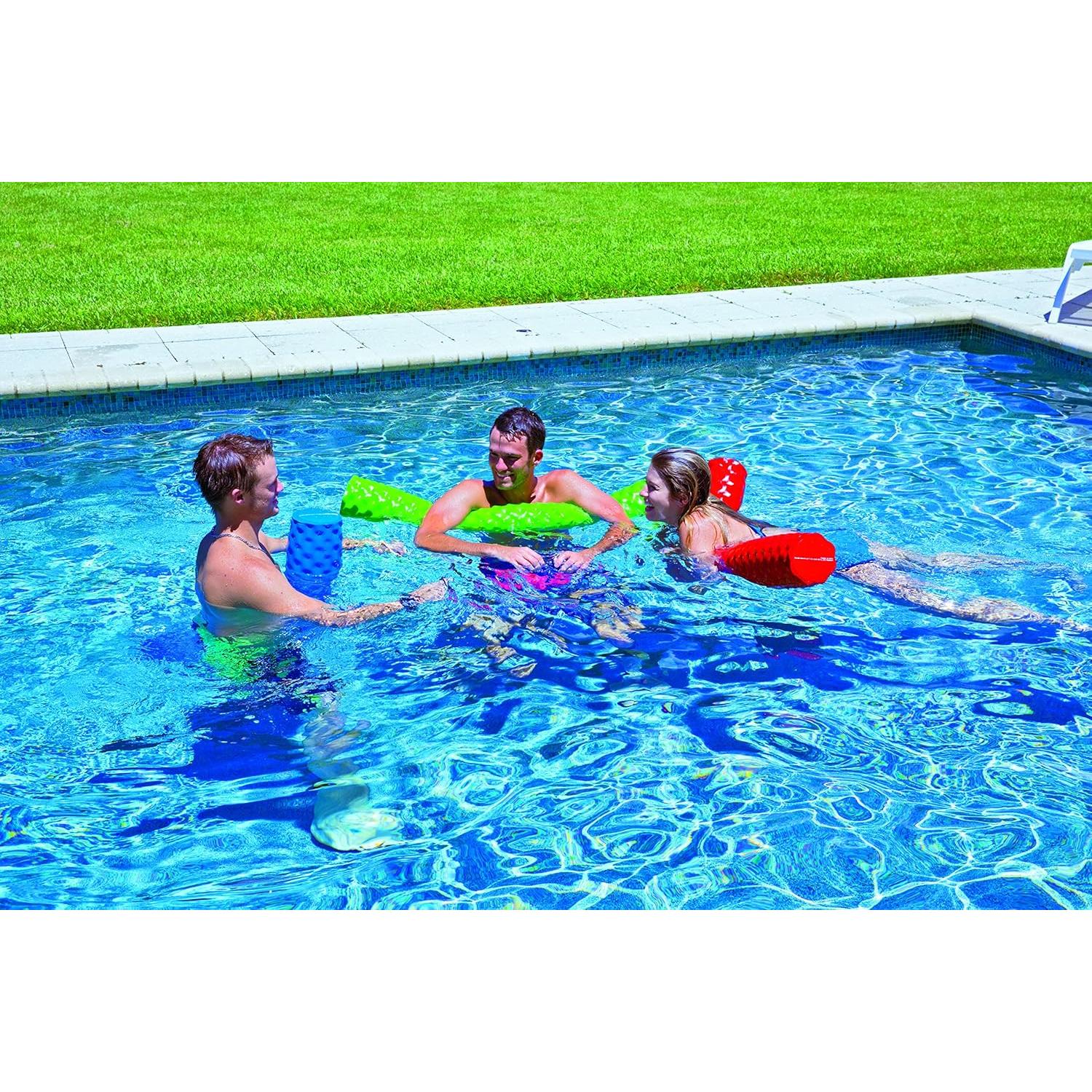 Fideo de Piscina WOW Sports 116.8cm Azul Antideslizante