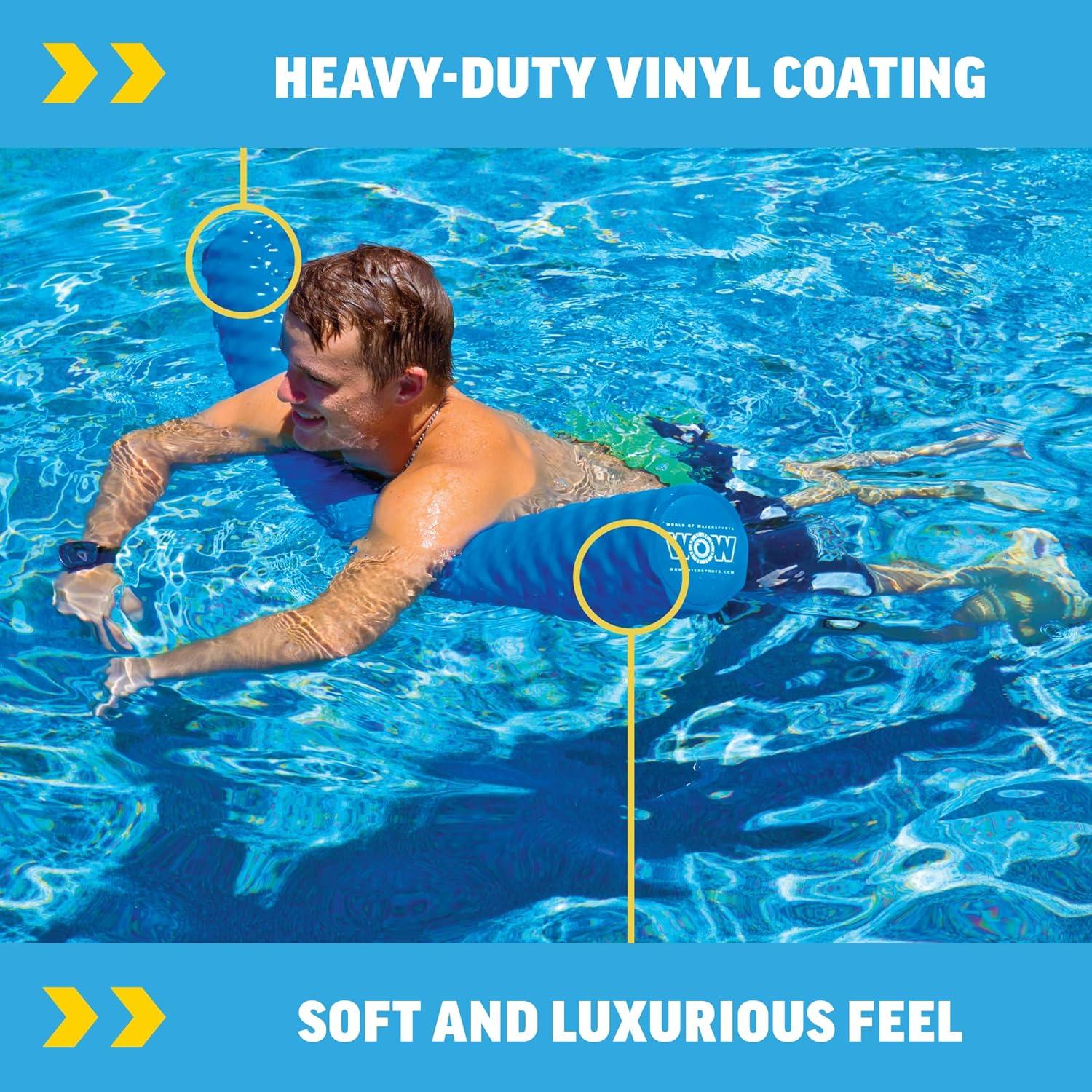 Fideo de Piscina WOW Sports 116.8cm Azul Antideslizante