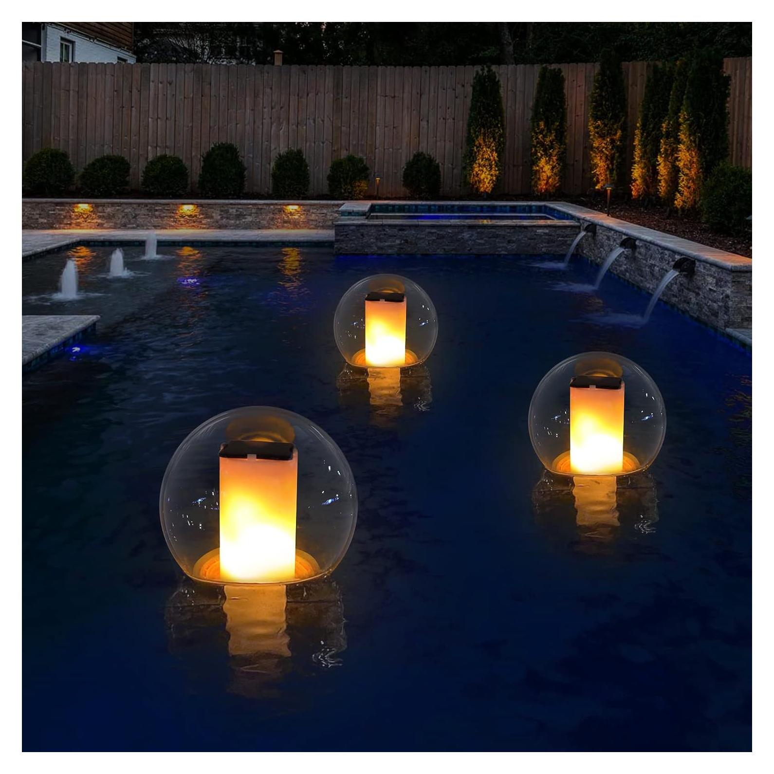 Luz Flotante Solar VISOFO para Piscina IP68 1 Unidad