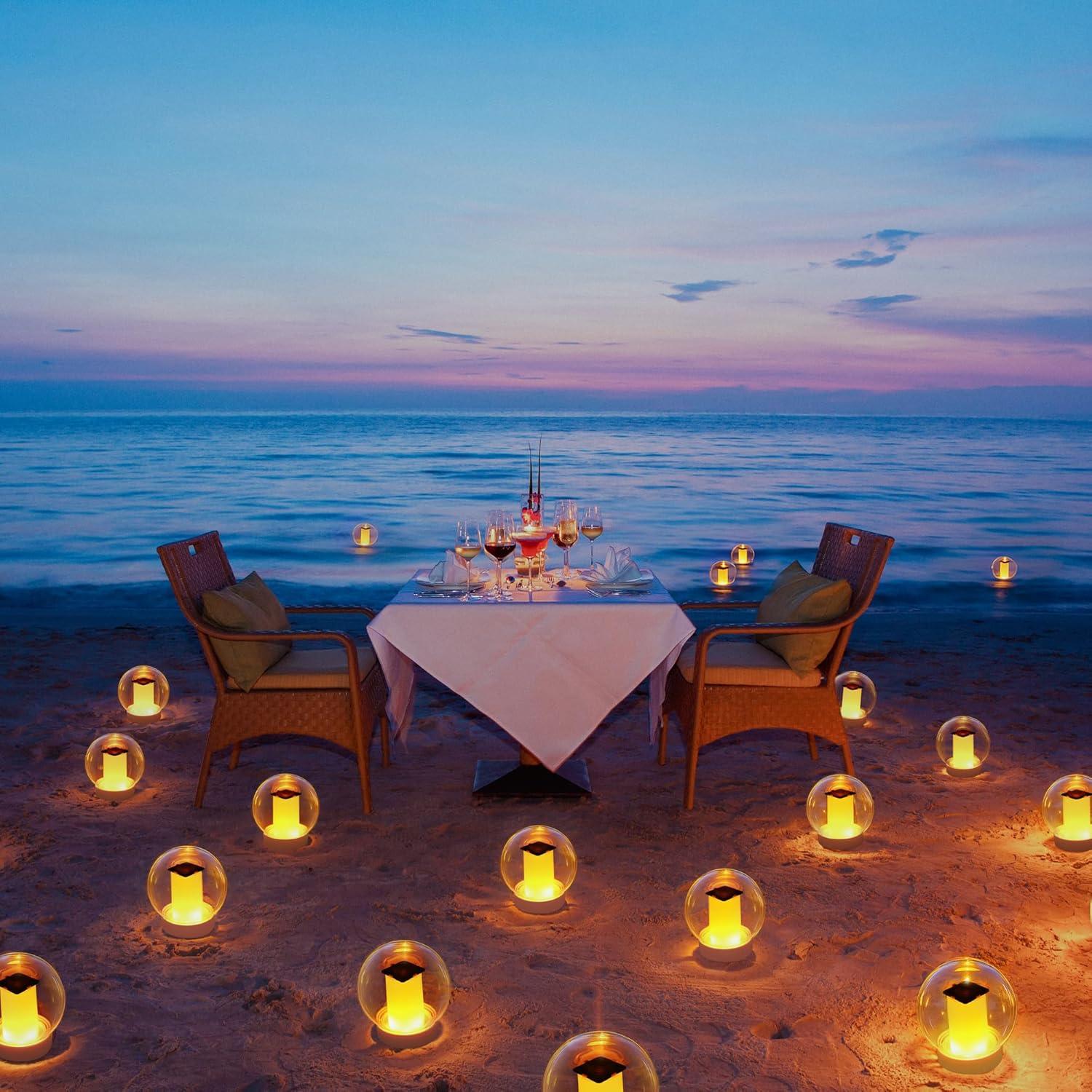 Luz Flotante Solar VISOFO para Piscina IP68 1 Unidad