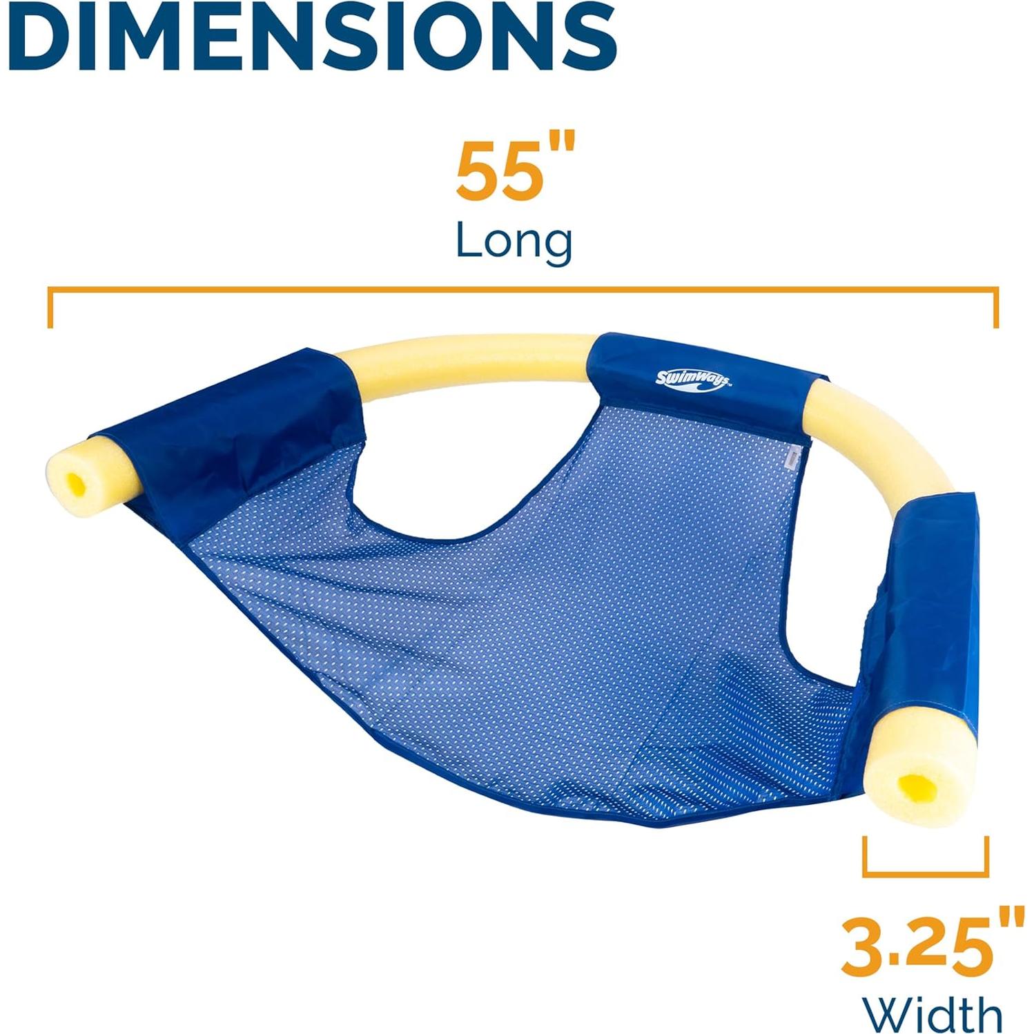 Fajas para Noodles SwimWays - Paquete de 4 para Sillas Flotantes