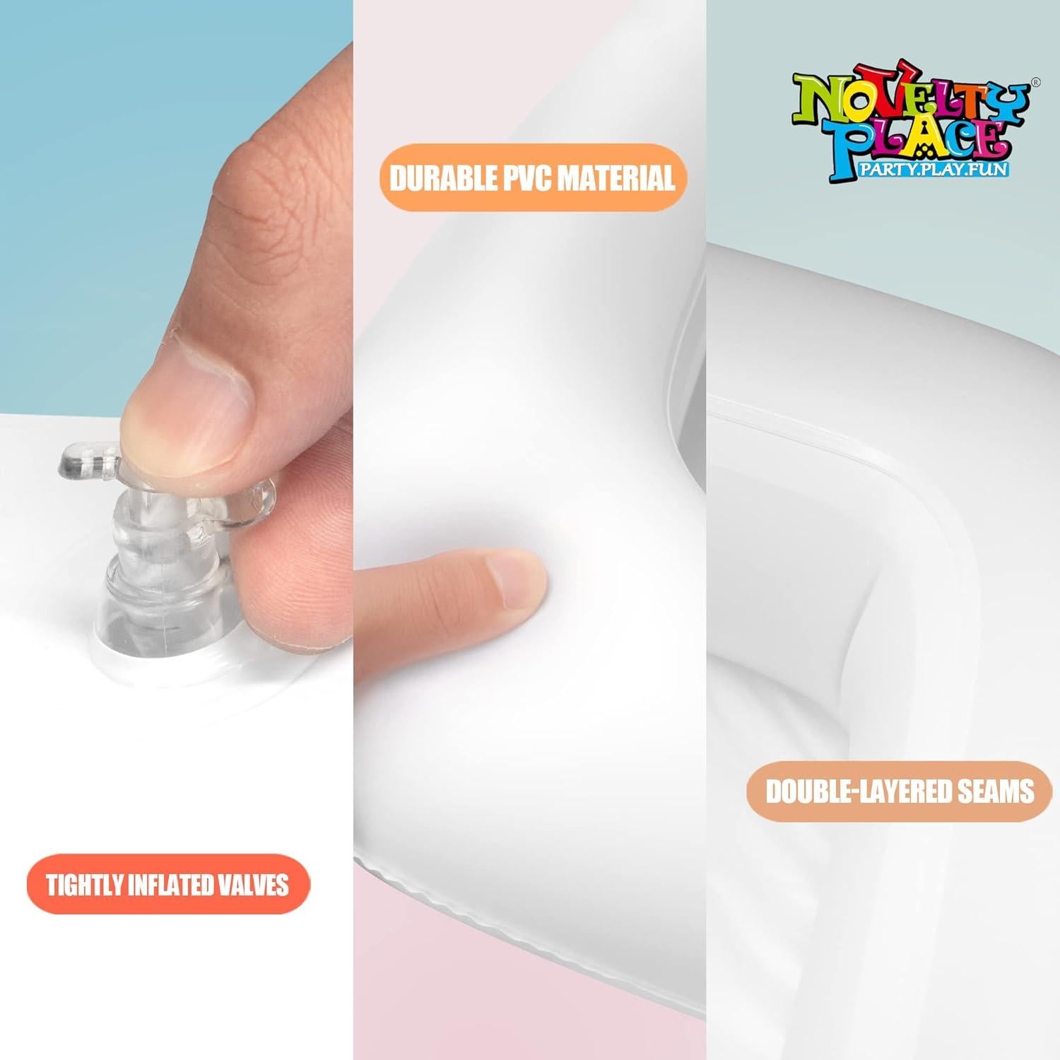 Barra Inflable de Hielo Novelty Place - Bandeja para Comida y Bebidas