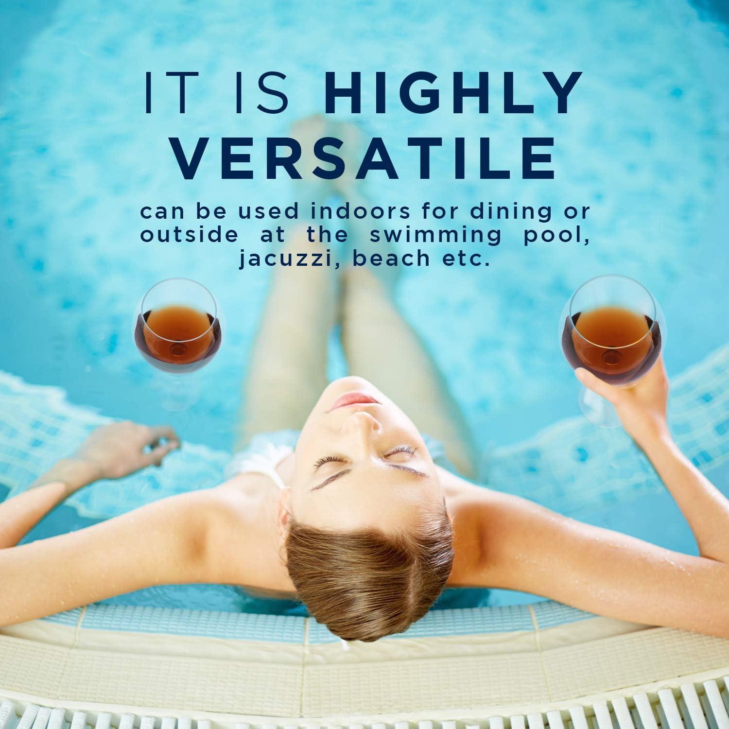 Copas de Vino Flotantes BubbleWally 532 ml - Set de 2