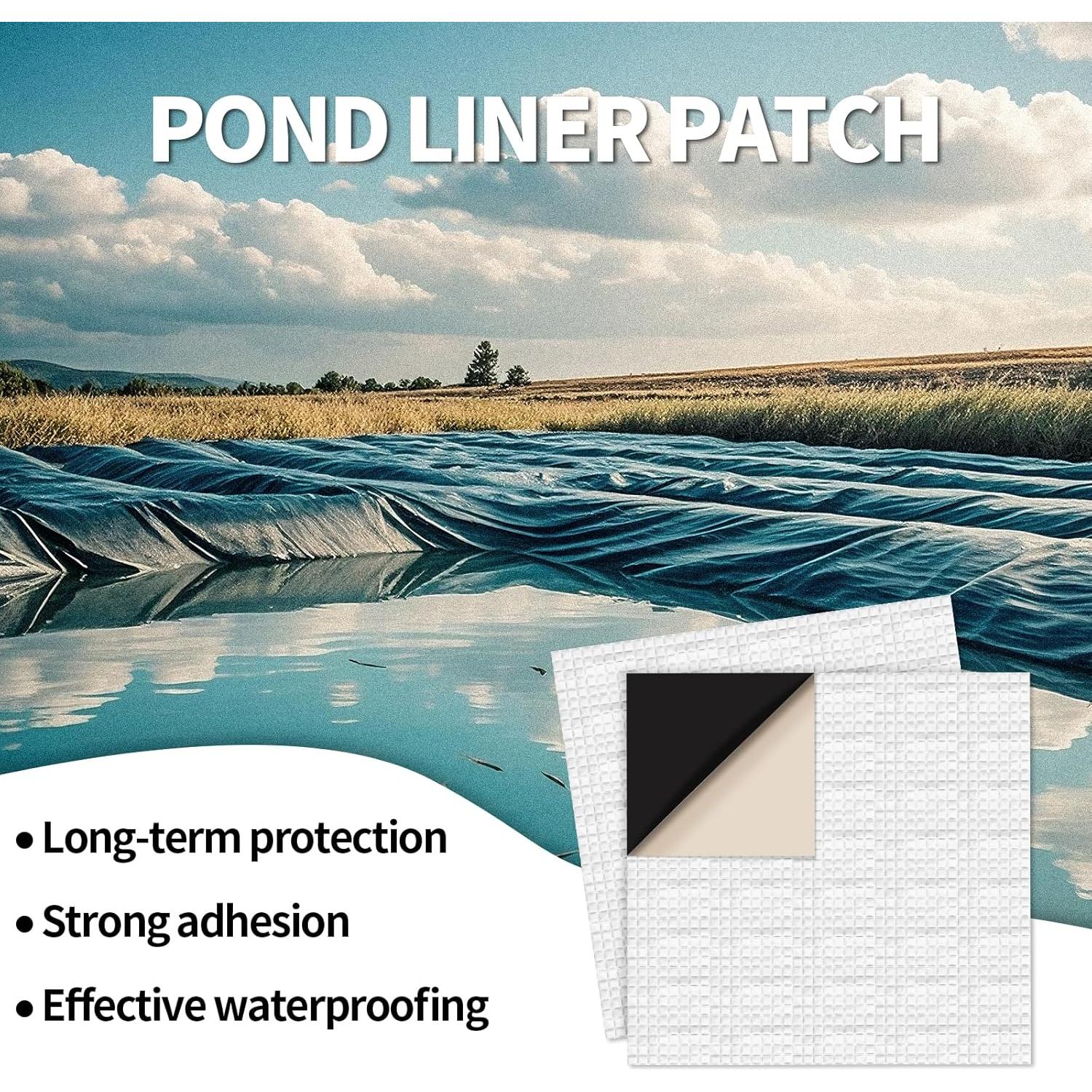 Cinta de Reparación de Estanque Lyreh 20x20 cm Caucho Butílico