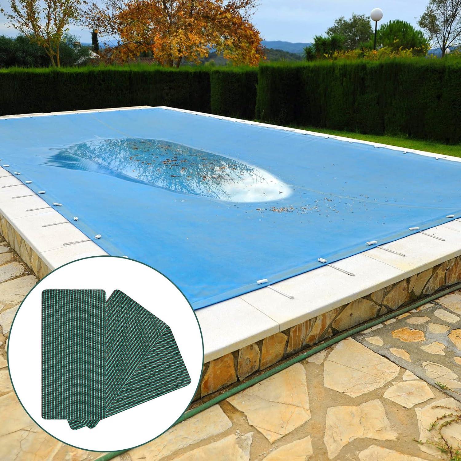 Kit de Parche Autoadhesivo Honoson para Cubierta de Piscina - 9 Piezas 20x30 cm