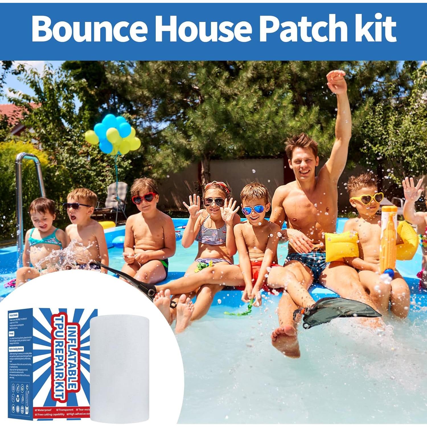 Kit de Parche Inflable 10.16 cm x 2.13 m TBTFW - Reparación Rápida