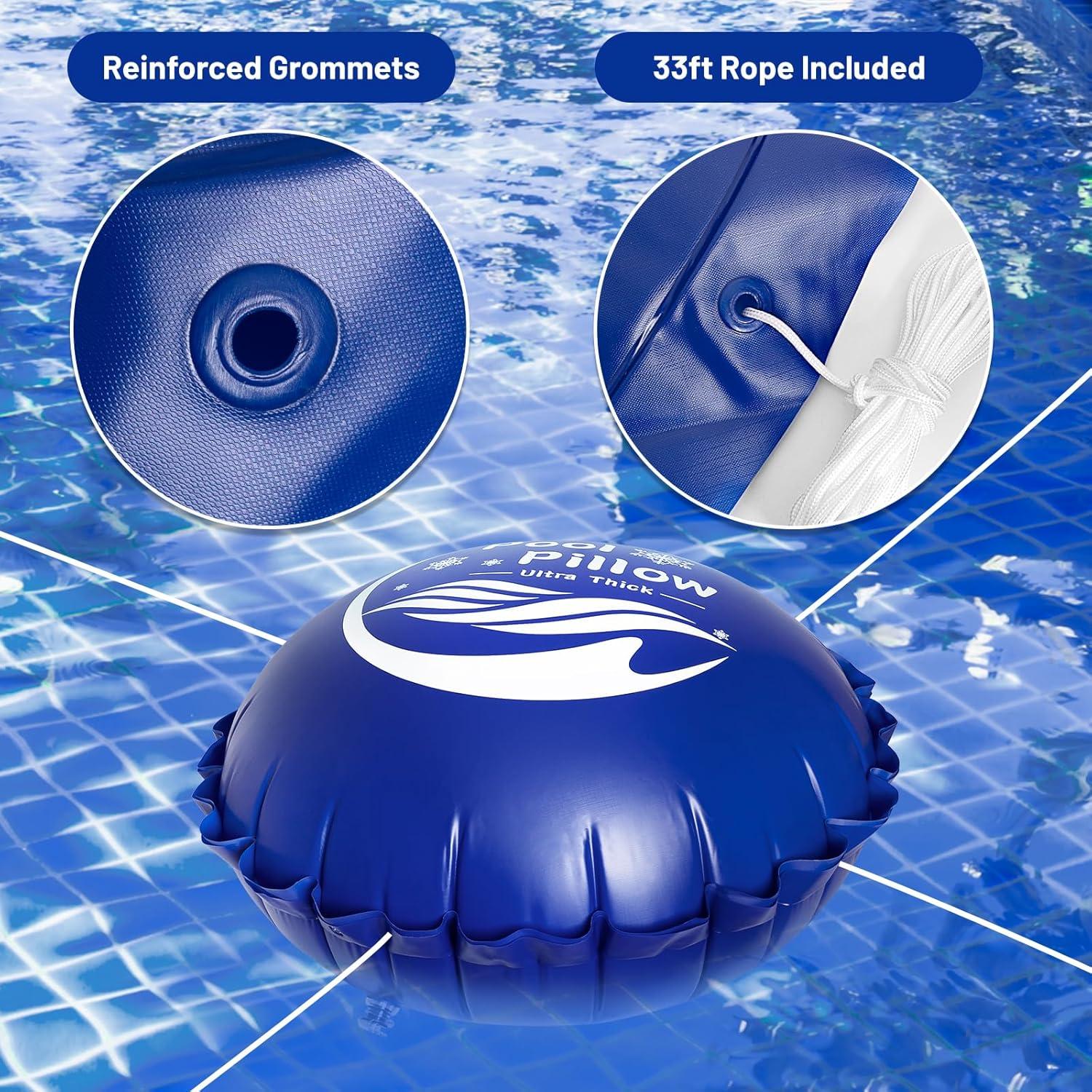 Cojín de Aire para Piscina Ranwin 4x4ft PVC 0.4mm Invierno