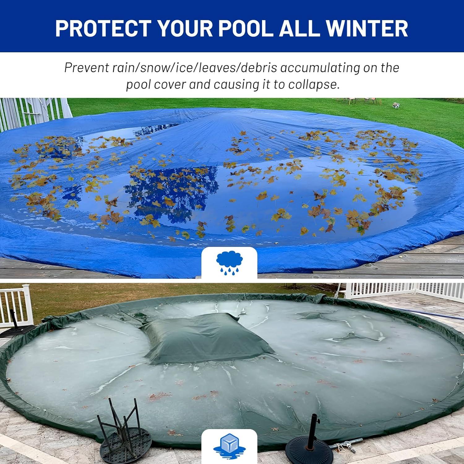 Cojín de Aire para Piscina Ranwin 4x4ft PVC 0.4mm Invierno