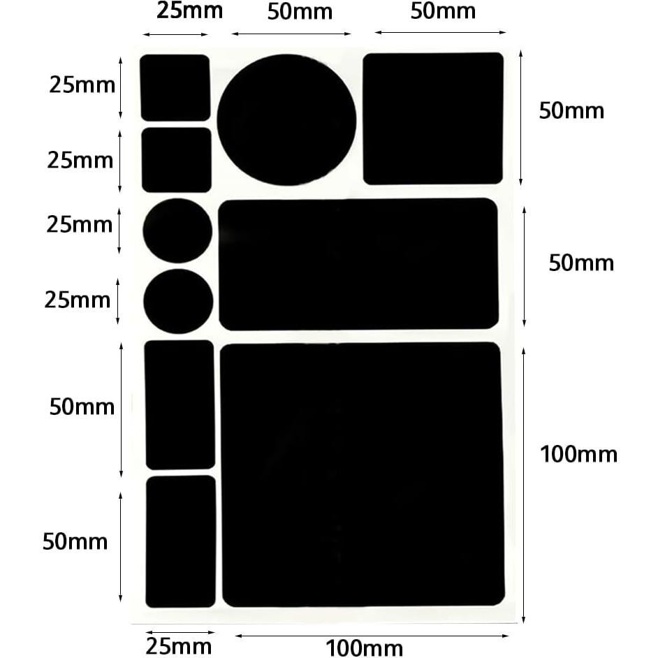 Kit de Reparación Inflable TPU YEFEI - 20 Piezas, 4 Tamaños