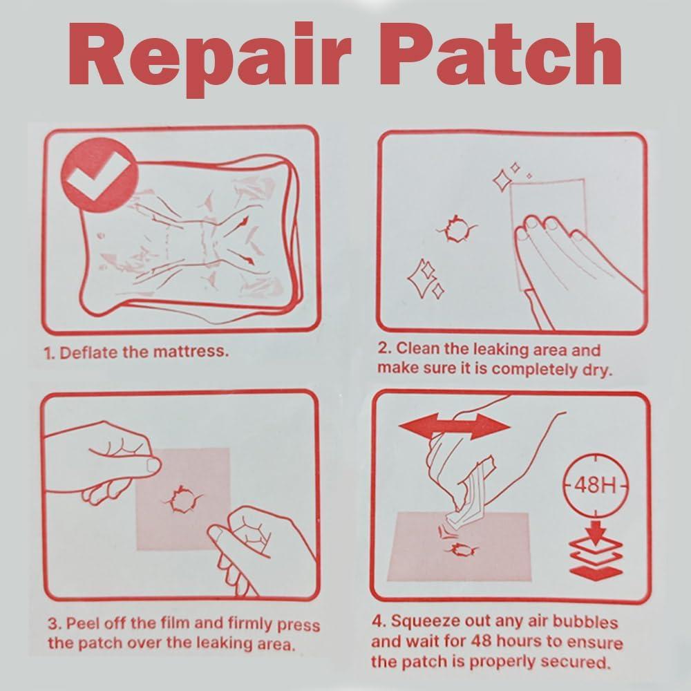 Kit de Reparación Inflable TPU YEFEI - 20 Piezas, 4 Tamaños