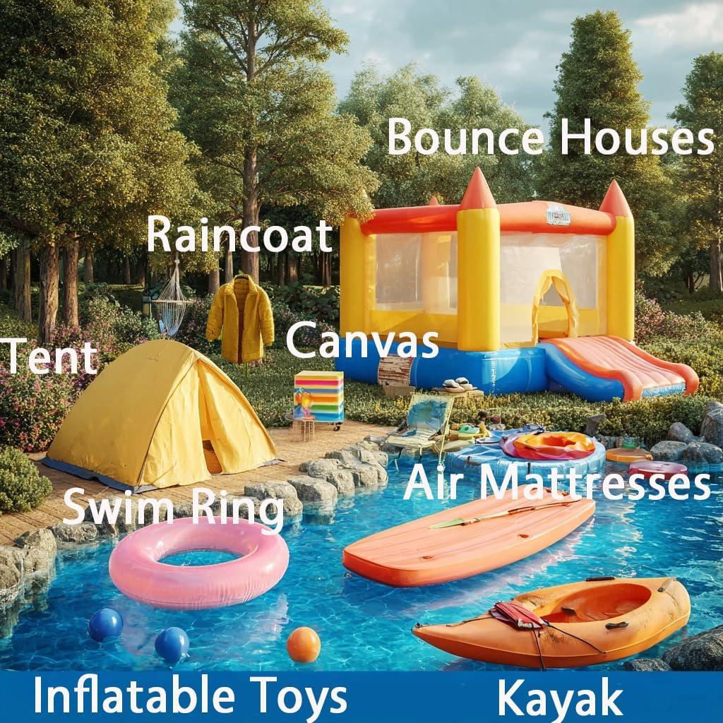 Kit de Reparación Inflable TPU YEFEI - 20 Piezas, 4 Tamaños