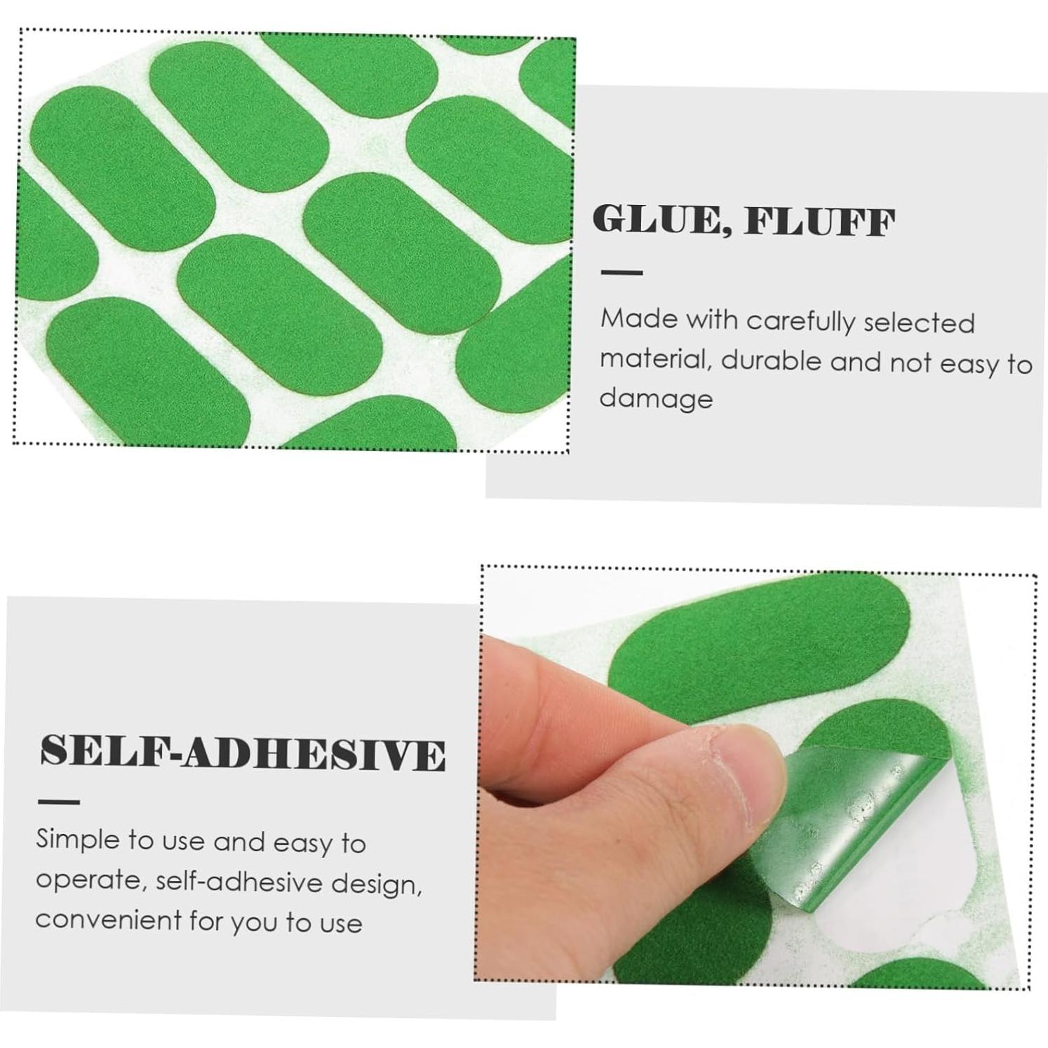 Kisangel Parche de Reparación para Mesa de Pool 5x2.5cm Verde