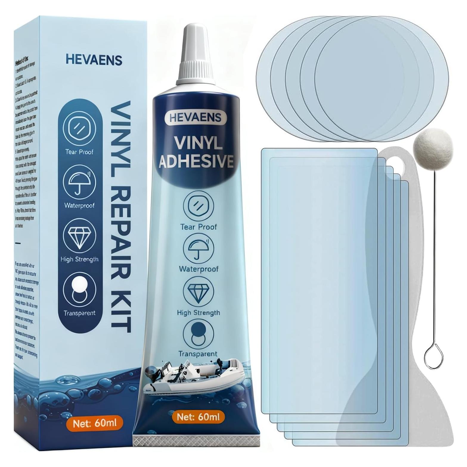 Kit de Reparación para Colchón Inflable Hevaens 60ml
