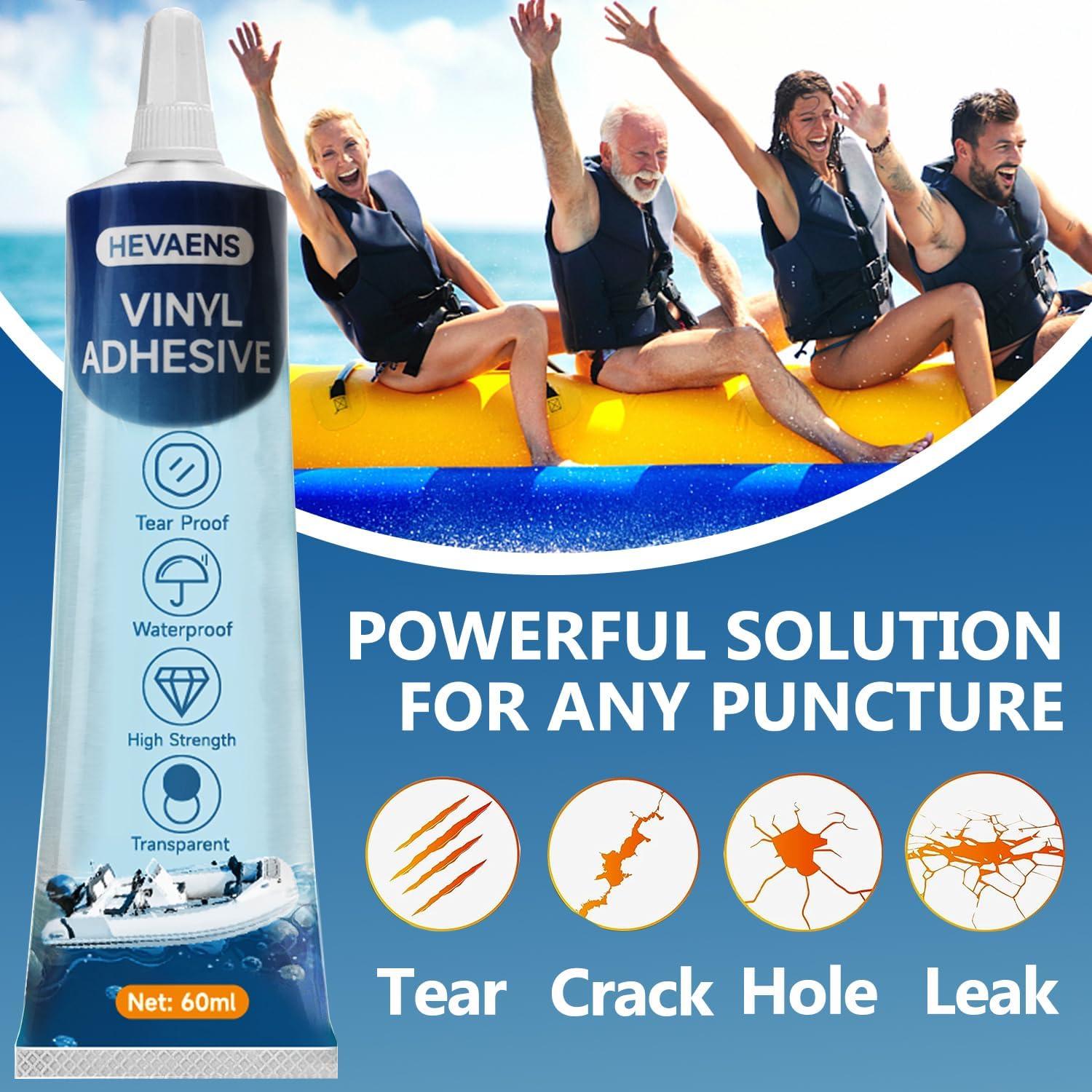 Kit de Reparación para Colchón Inflable Hevaens 60ml