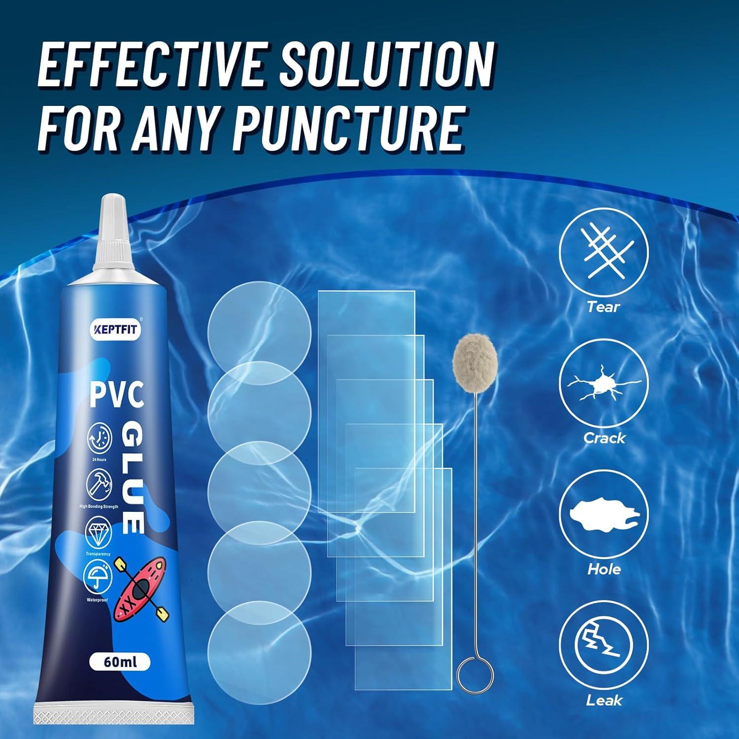 Kit de Parche para Colchón de Aire KEPTFIT 60ml Impermeable