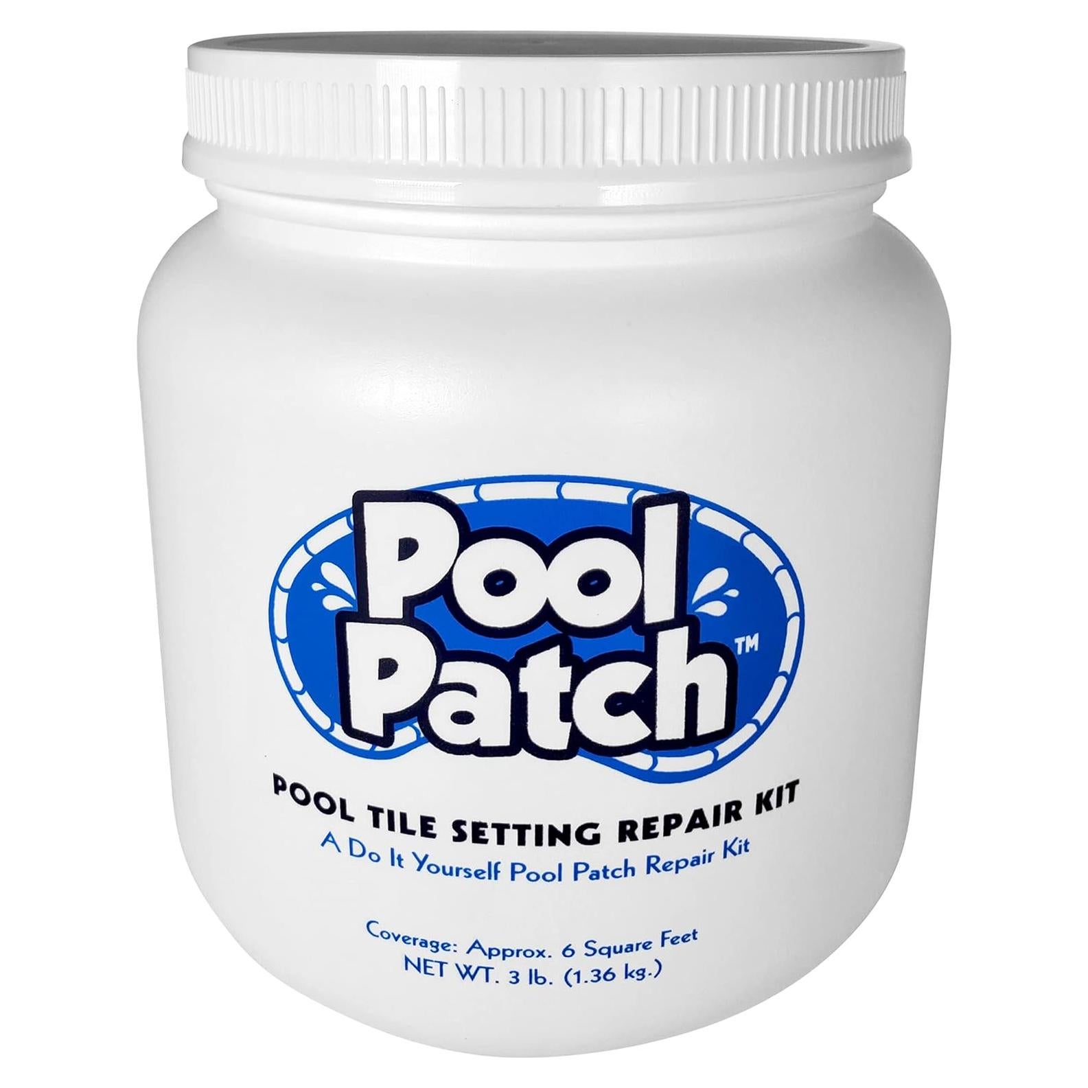 Kit de Adhesivo para Azulejos de Piscina Pool Patch 1.36 kg - Secado Rápido