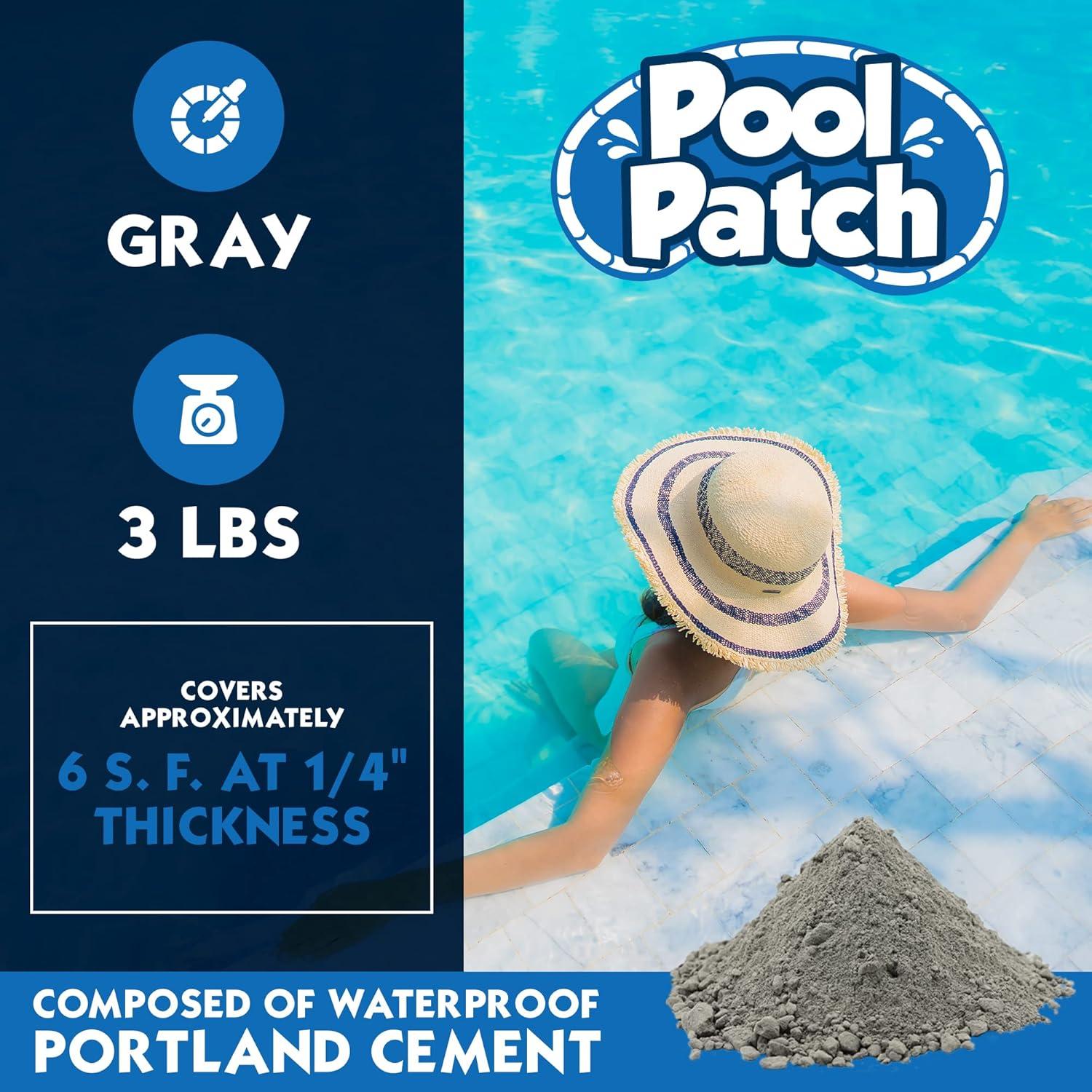 Kit de Adhesivo para Azulejos de Piscina Pool Patch 1.36 kg - Secado Rápido
