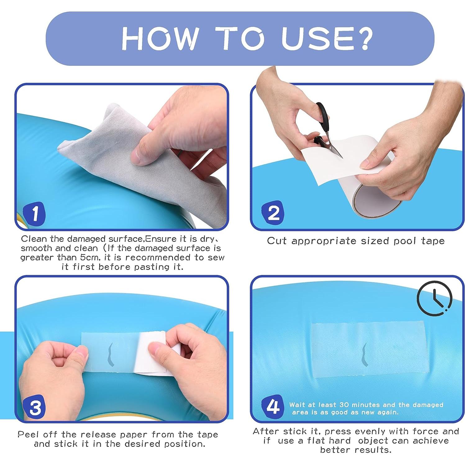 Cinta de Parche Impermeable TPU RZXYYGS 2.13m x 8cm