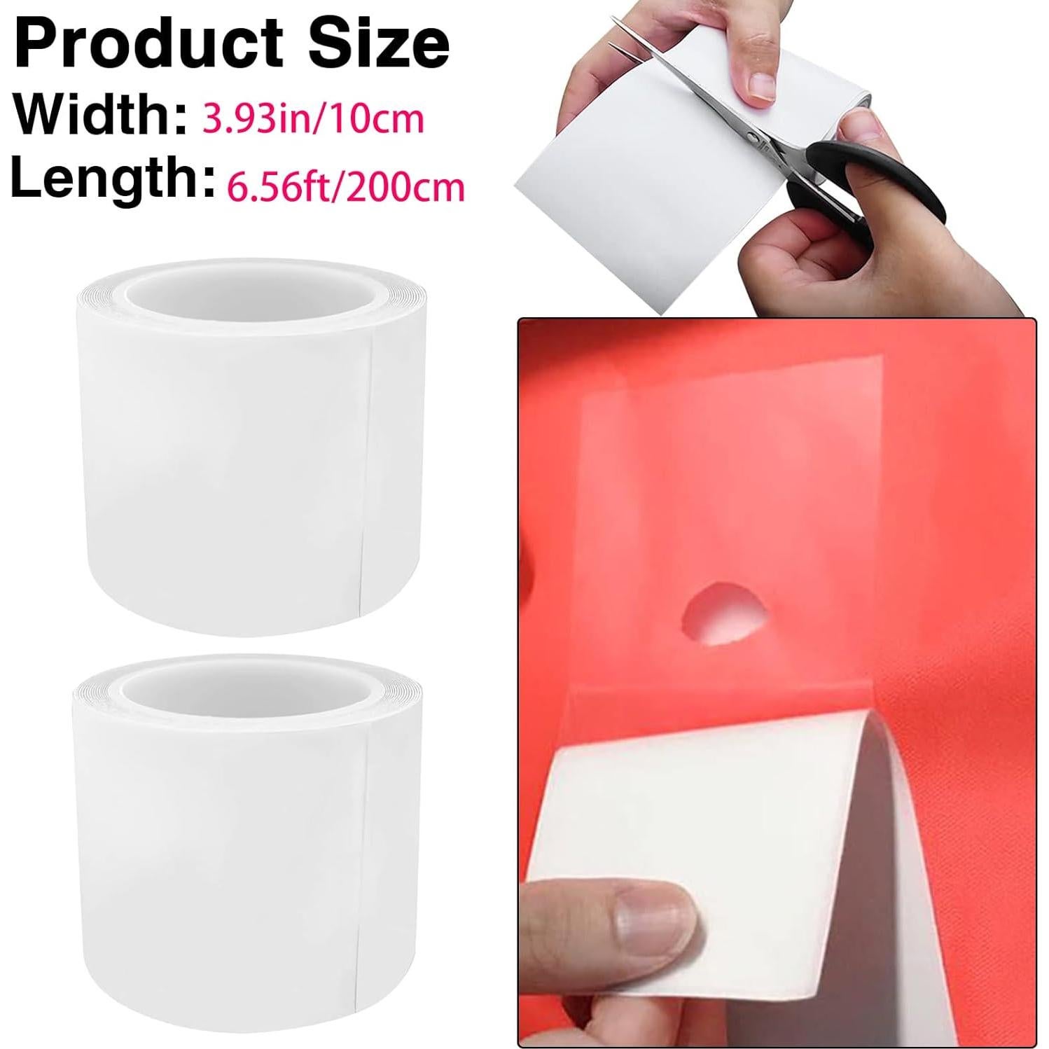 Kit de Parche Inflable IAIHBBLY 2 Rollos 8 cm x 1.07 m