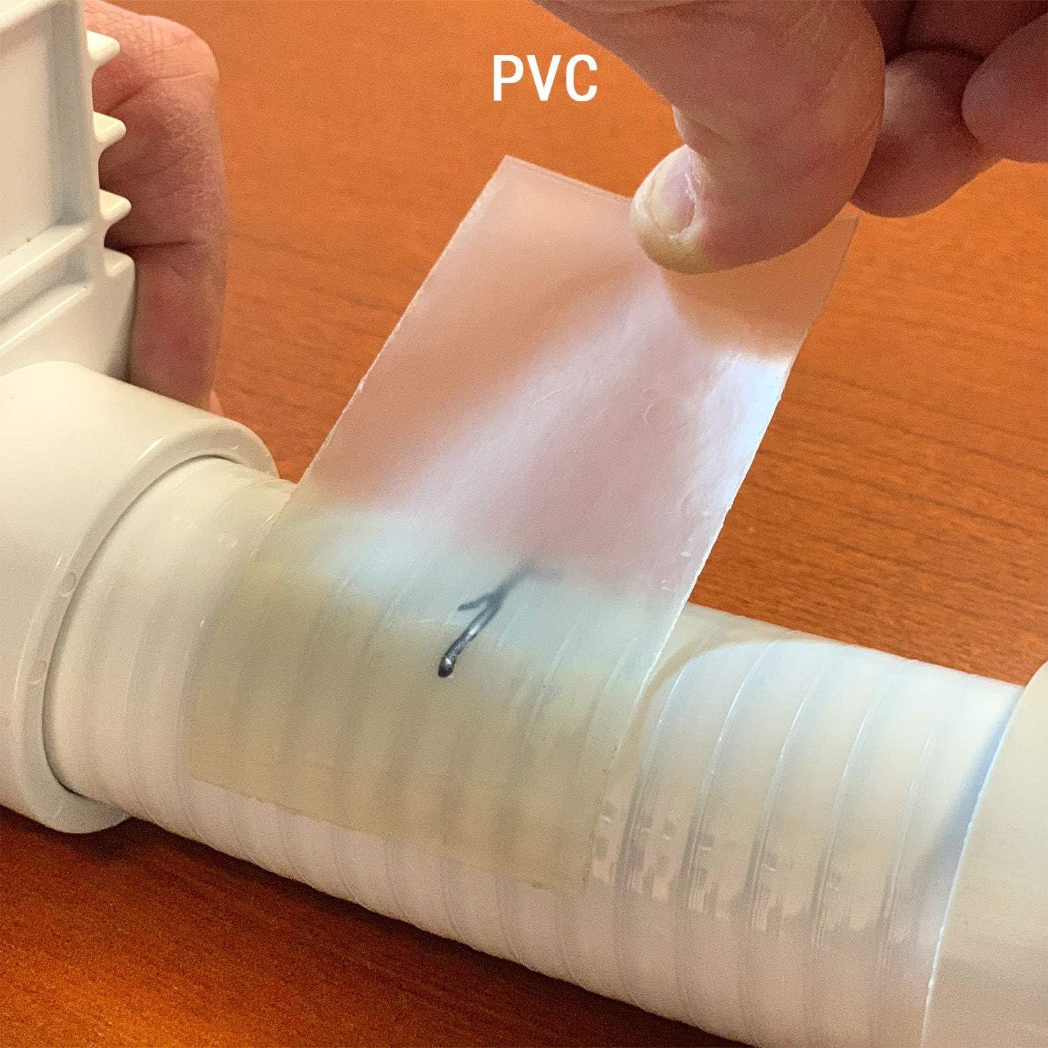 Kit de Parche Adhesivo Spa Bond para Reparación de Fugas - 4 Parches Transparentes