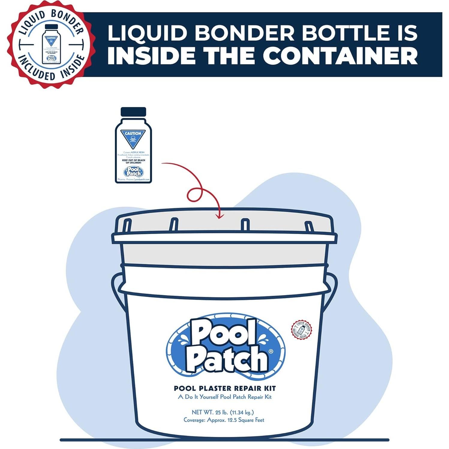 Kit de Reparación de Yeso para Piscina Pool Patch 11.34 kg