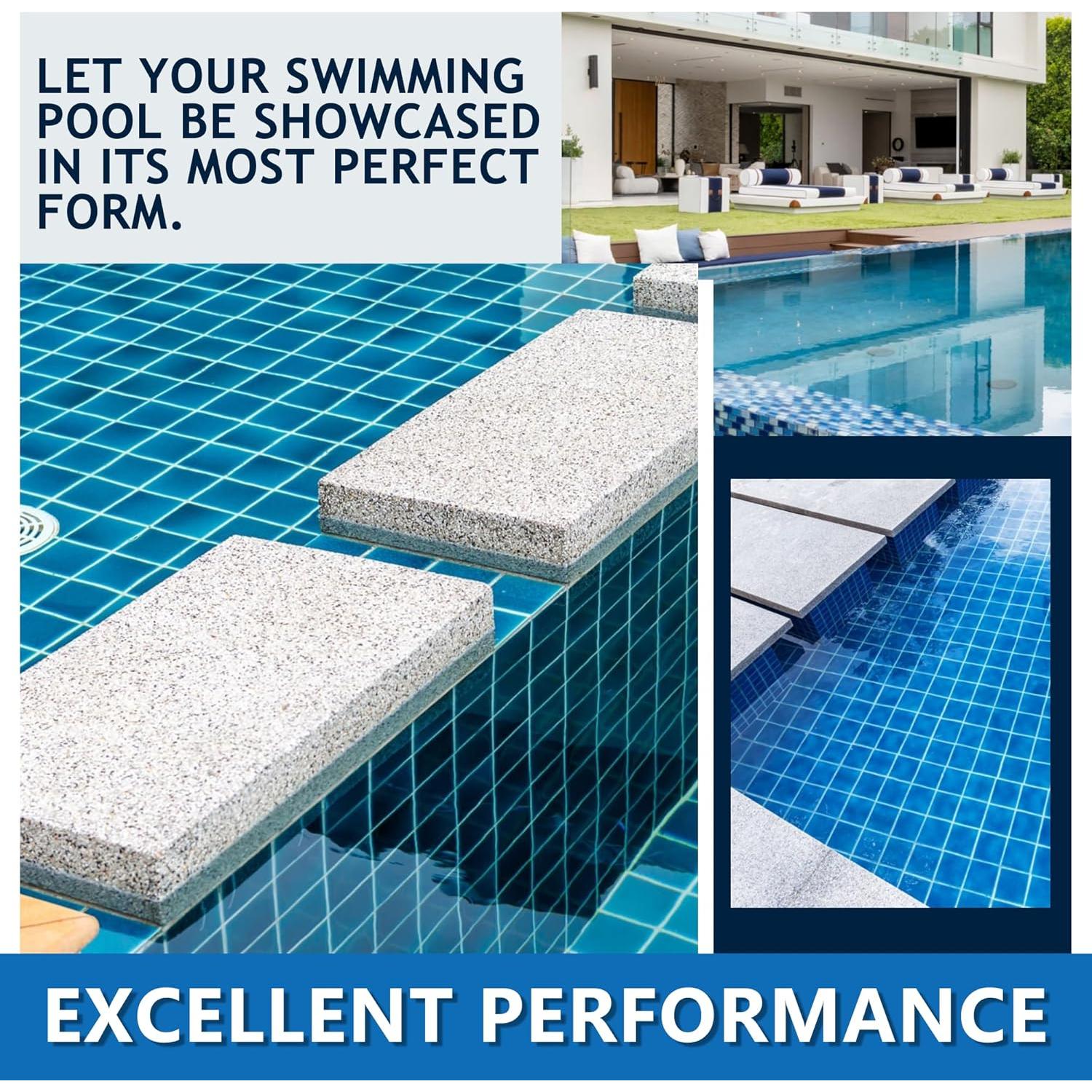 Kit de Reparación de Yeso Blanco OOTDART 0.45 kg para Piscinas