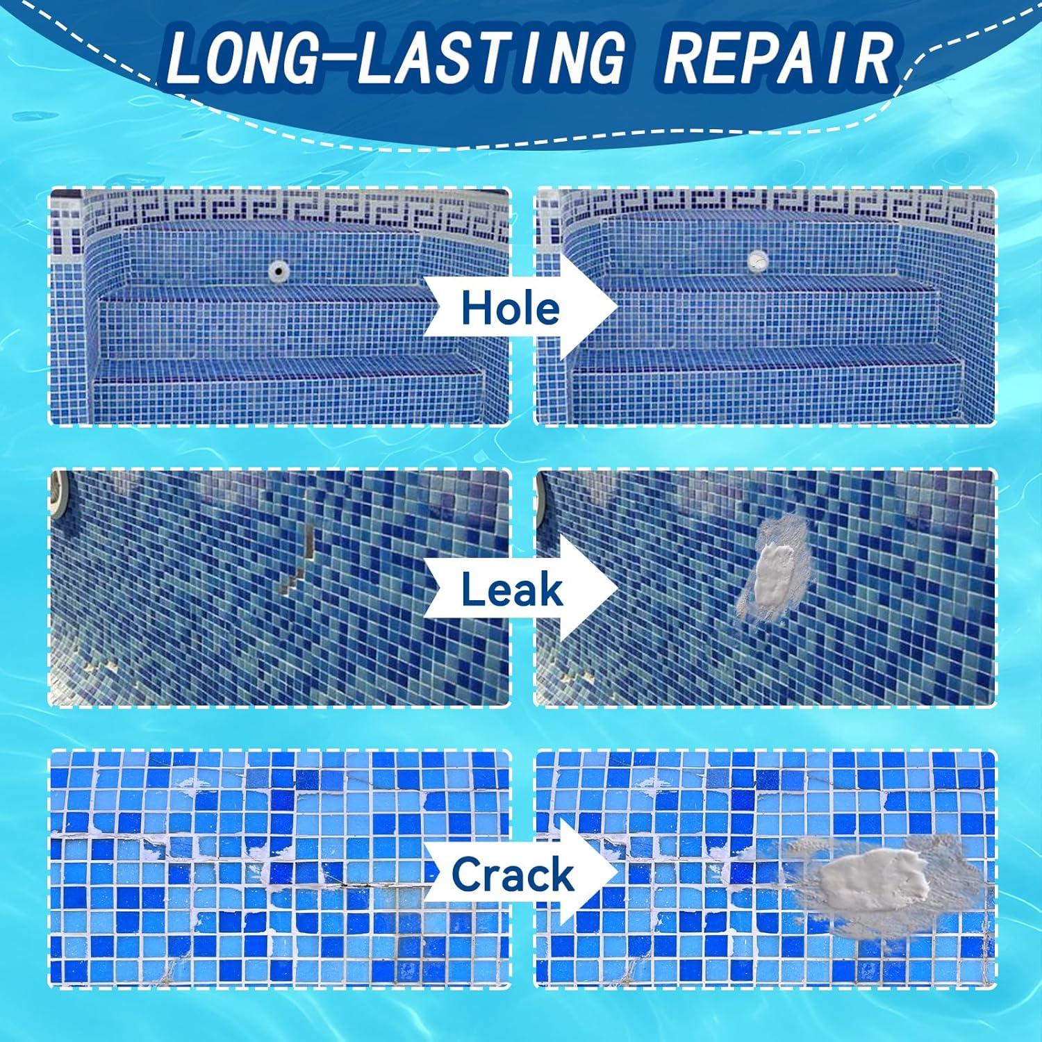 Masilla Epóxica Blanca Bellisinno 120g para Piscinas