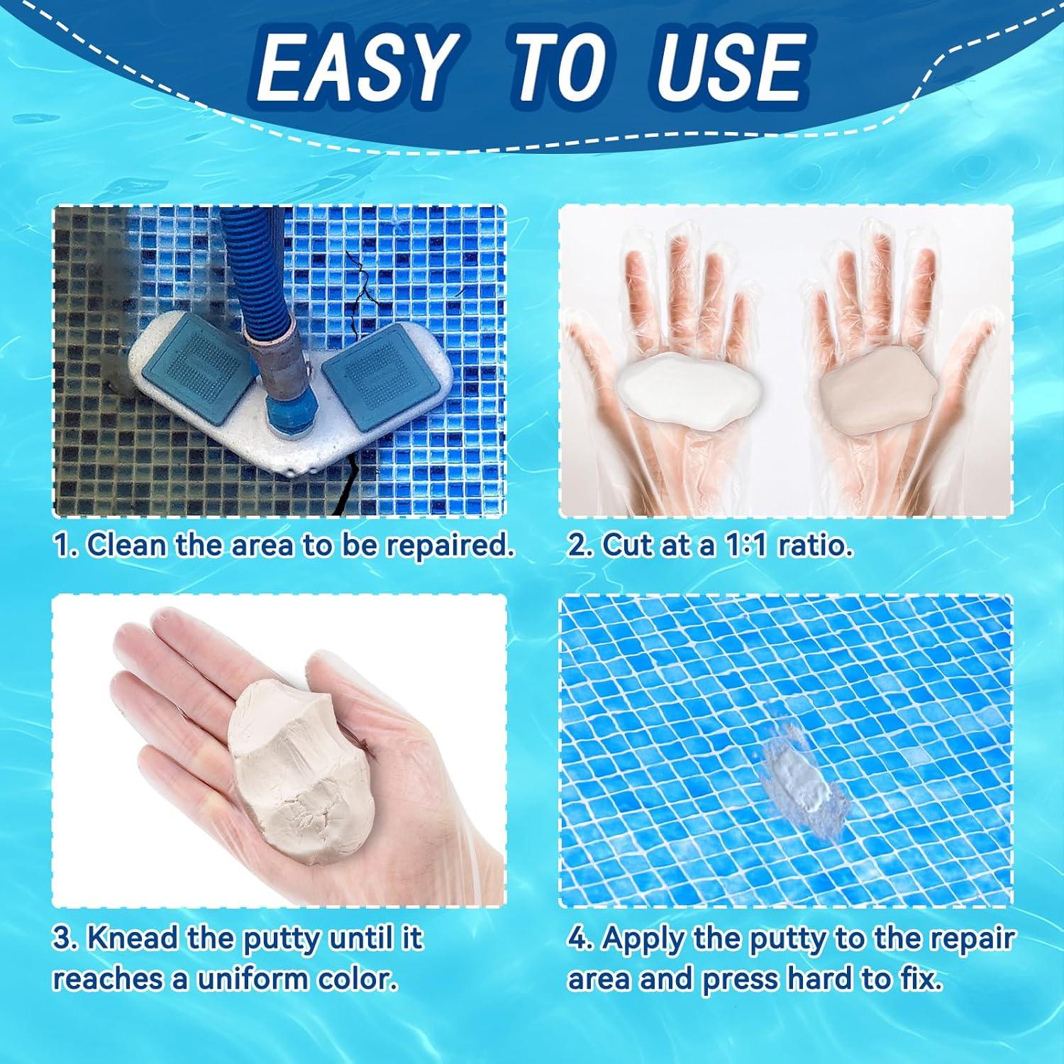 Masilla Epóxica Blanca Bellisinno 120g para Piscinas