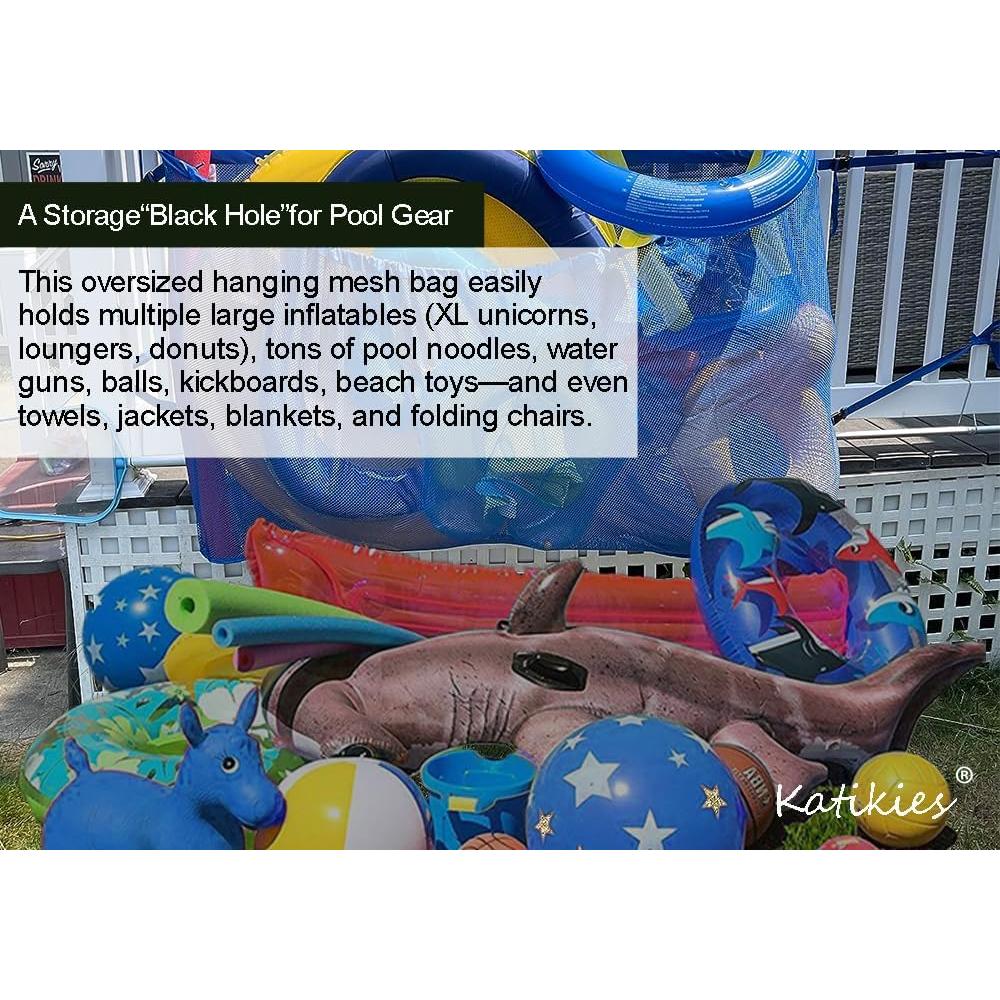 Bolsa de Almacenamiento de Malla Katikies para Piscina 13.6 kg