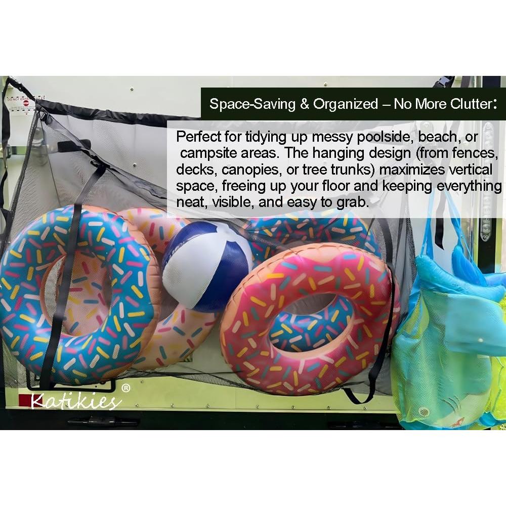 Bolsa de Almacenamiento de Malla Katikies para Piscina 13.6 kg
