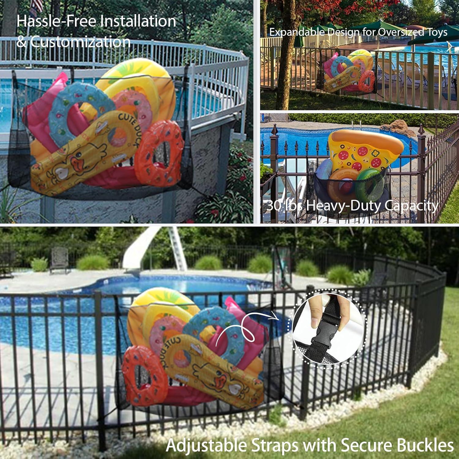 Bolsa de Almacenamiento de Malla Katikies para Piscina 13.6 kg