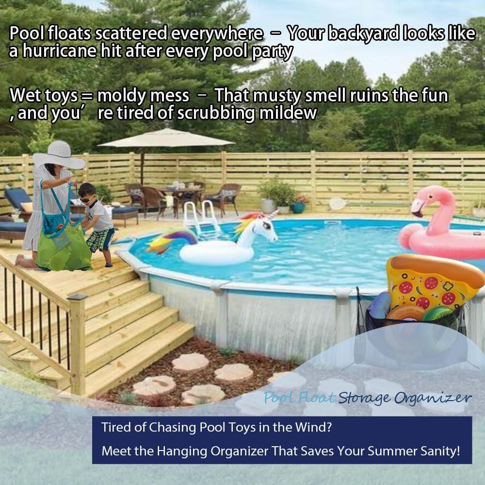 Bolsa de Almacenamiento de Malla Katikies para Piscina 13.6 kg