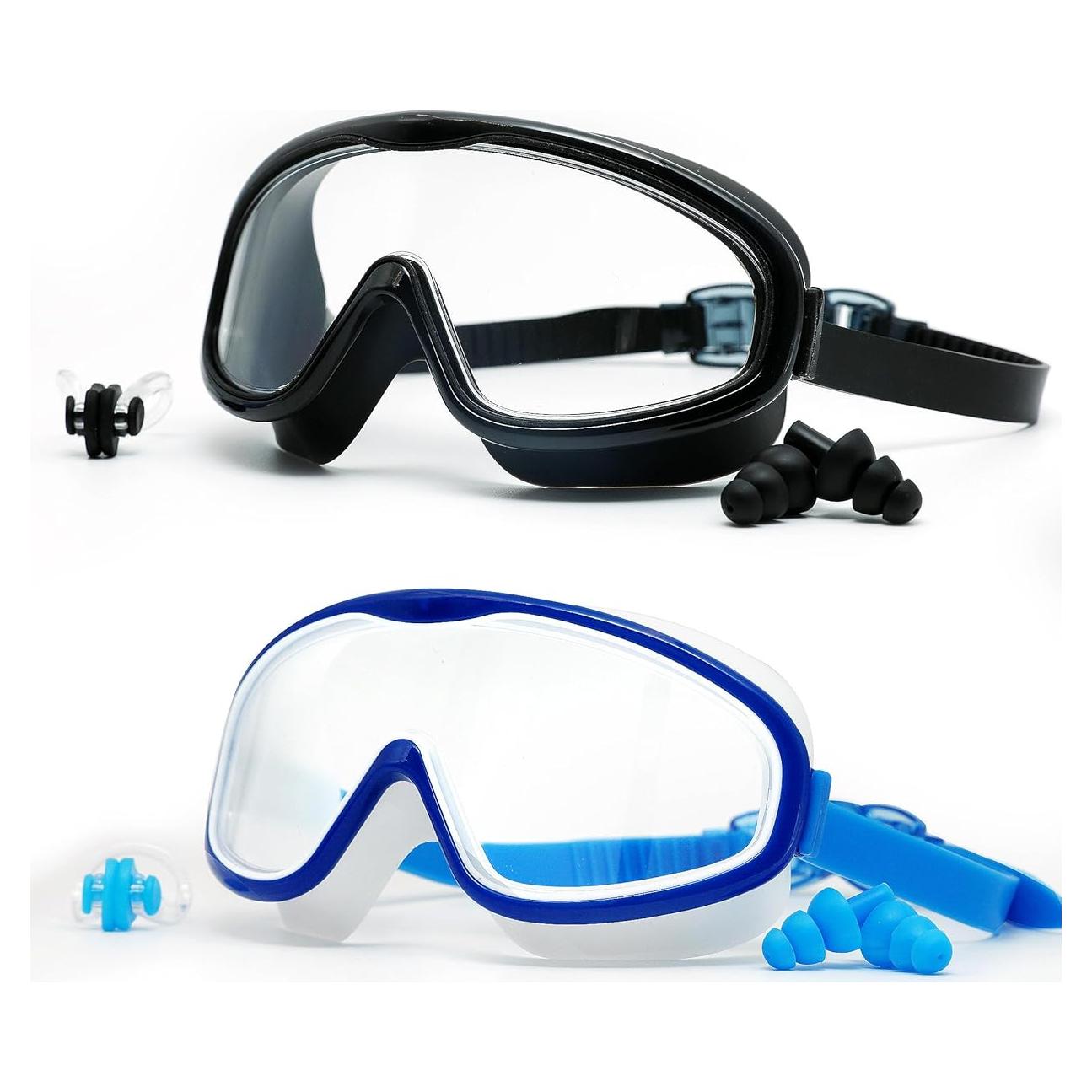 Paquete de 2 Gafas de Natación Yoocixu con Antivaho y UV400