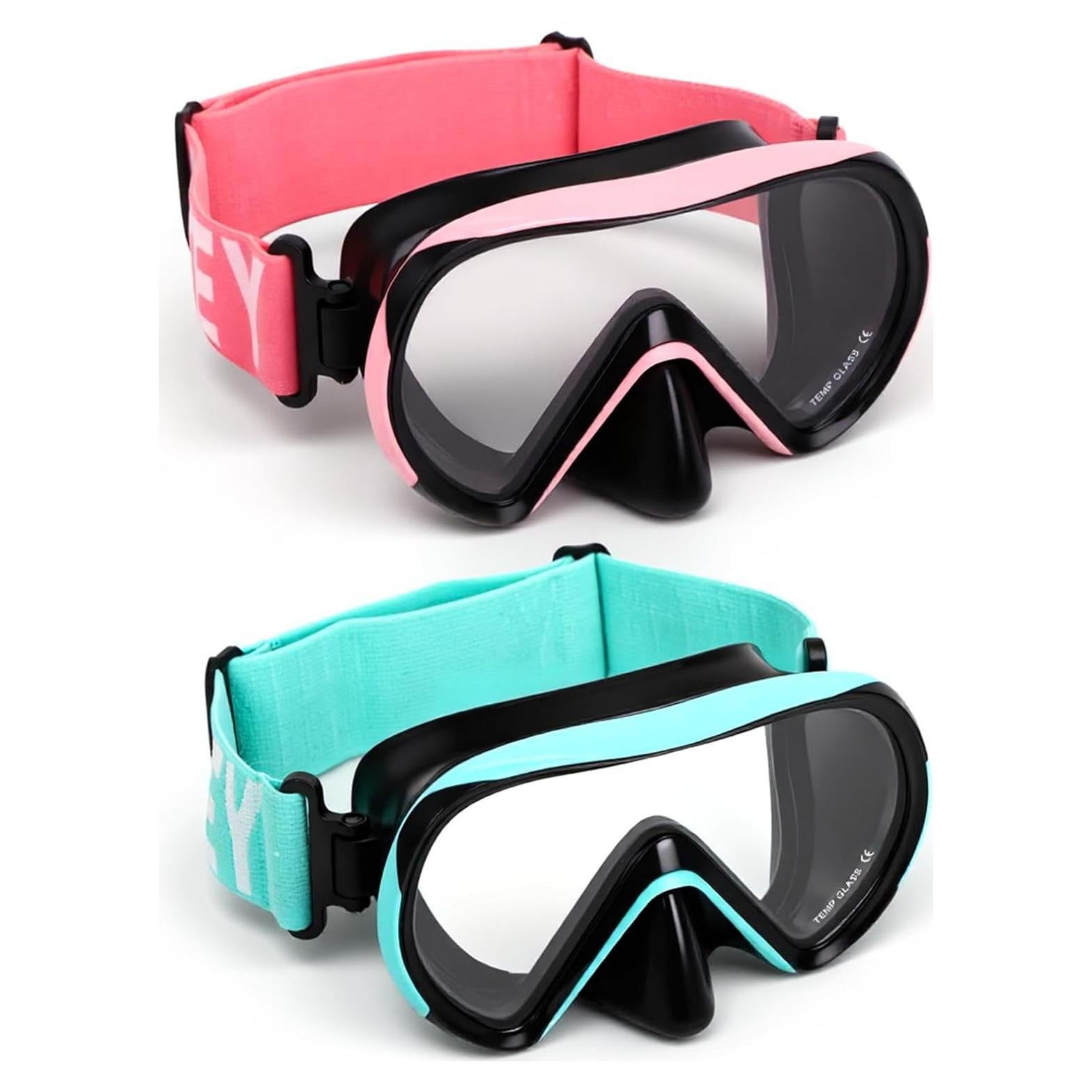 Gafas de natación HIKOTEY478 para niños 2 piezas anti-vaho