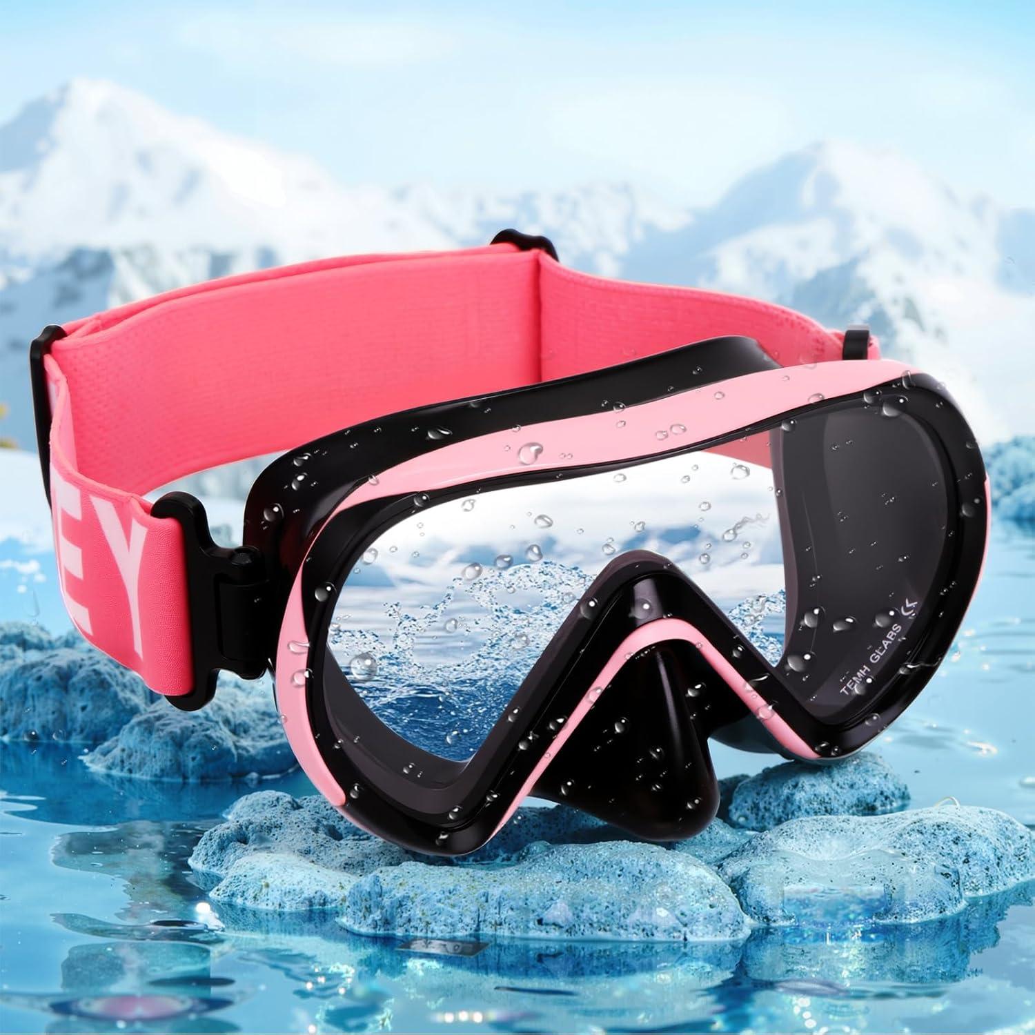 Gafas de natación HIKOTEY478 para niños 2 piezas anti-vaho