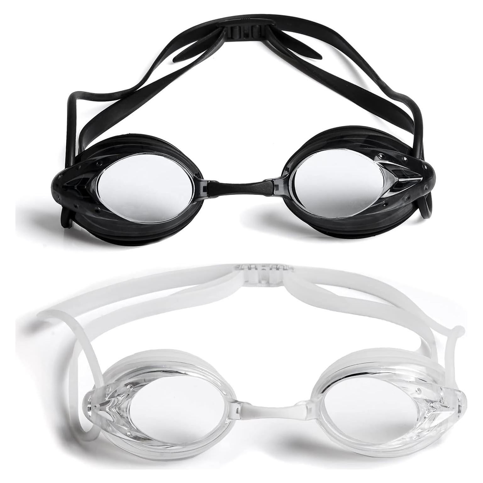 Gafas de Natación Swede Antivaho con Estuche - Paquete de 2