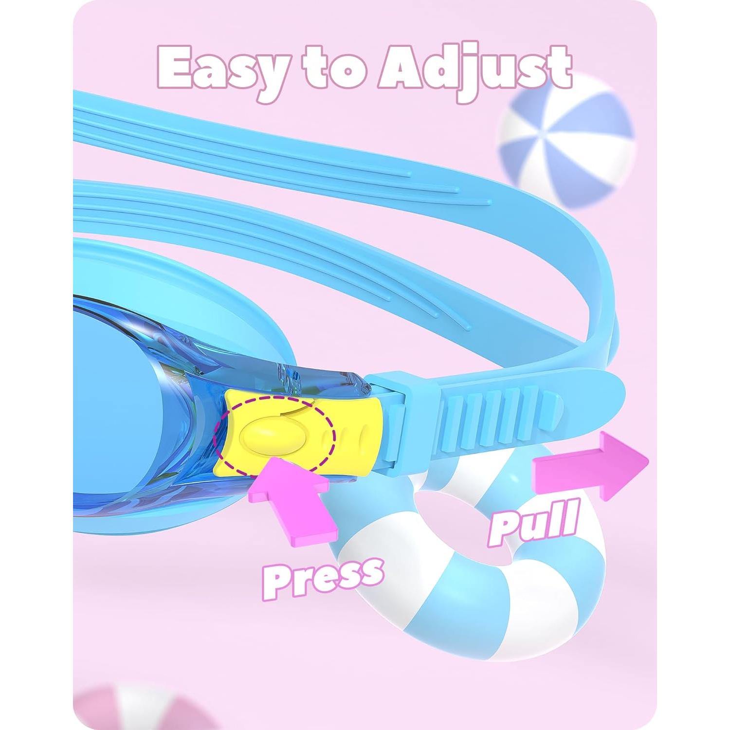 Gafas de Natación para Niños Findway Antiempañante UV400