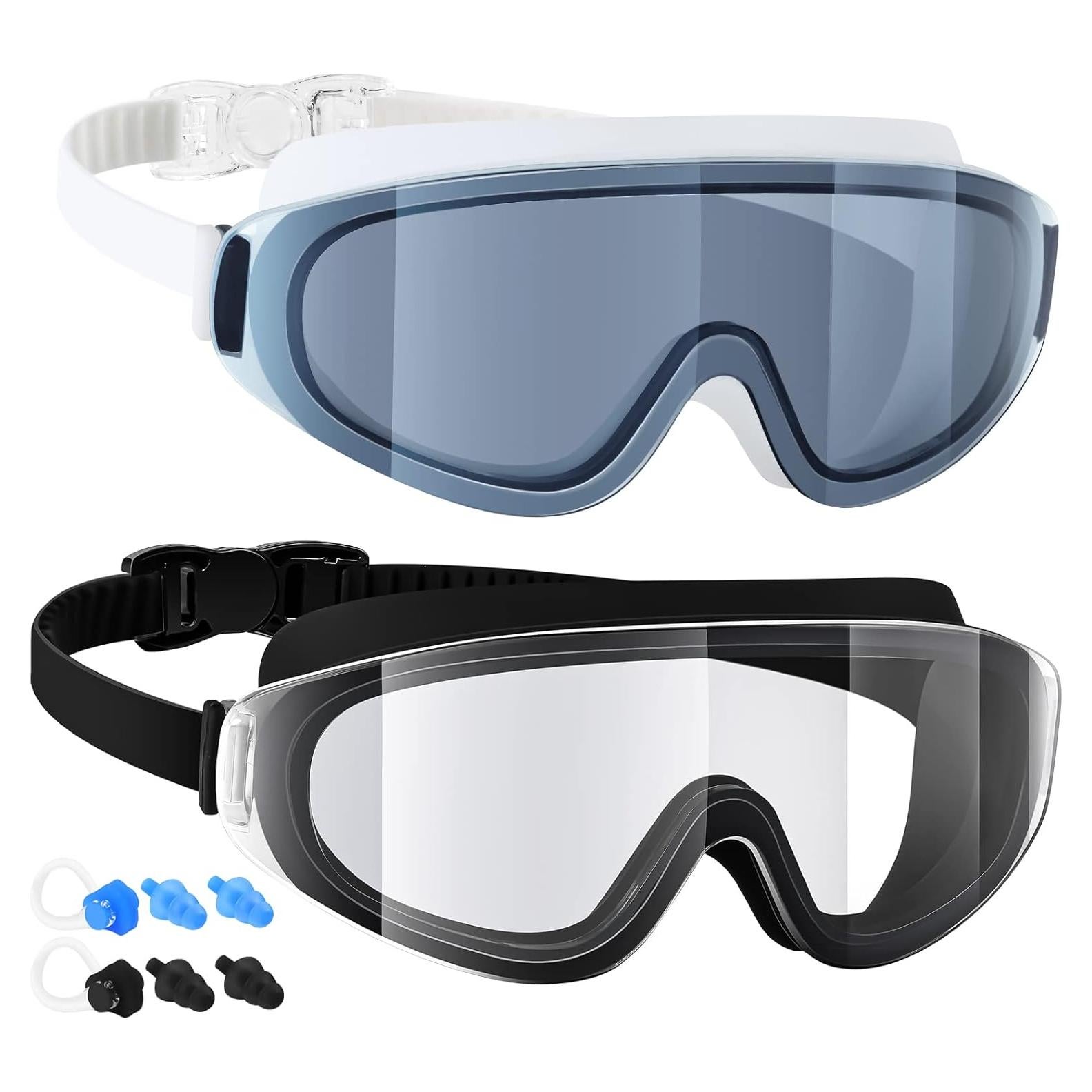 Gafas de natación Dizywiee para niños 2-pack sin marco