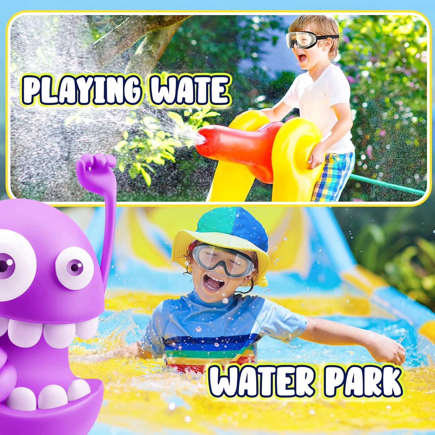 Gafas de natación Dizywiee para niños 2-pack sin marco